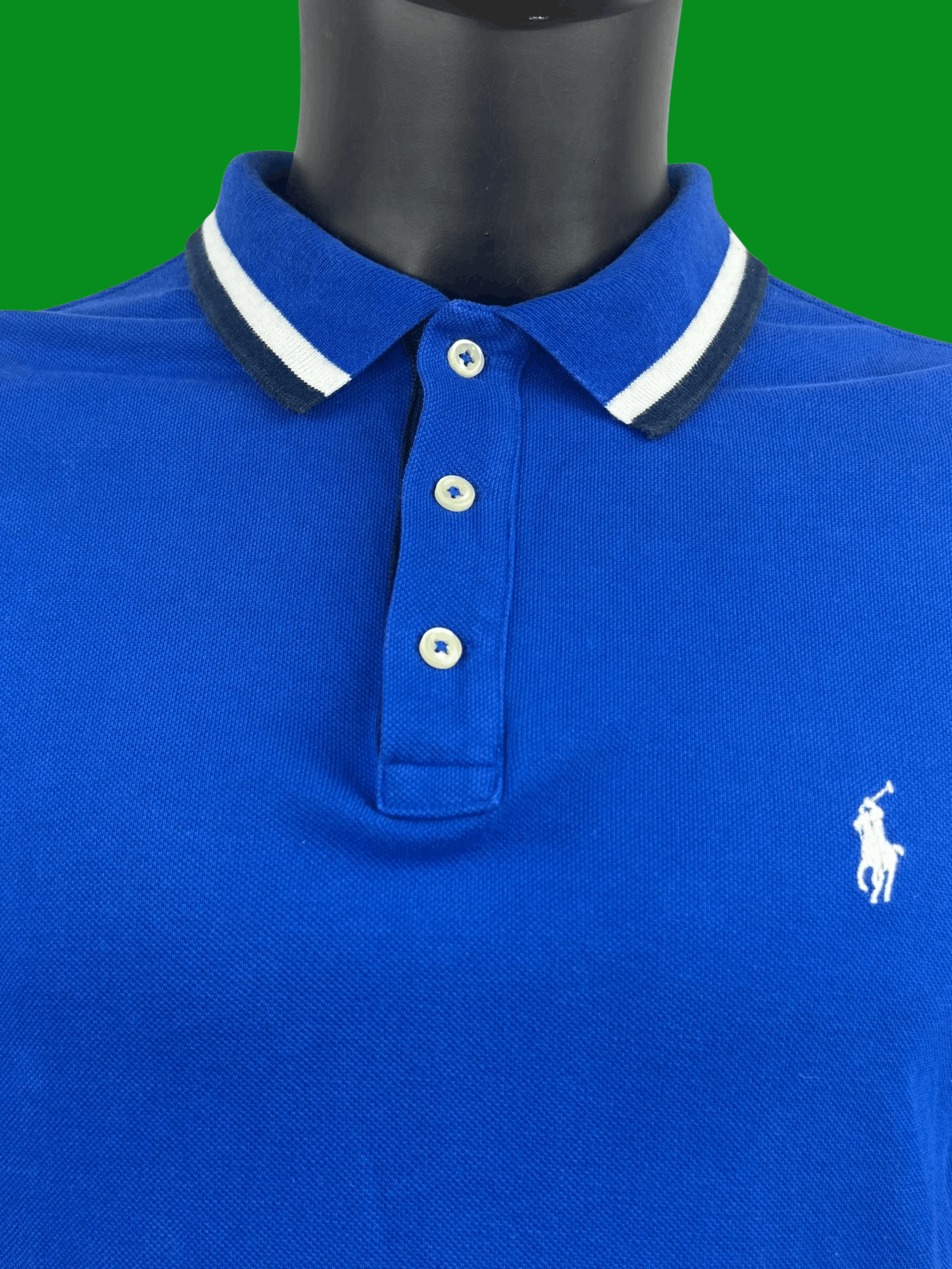 Polo Ralph Lauren VTG Polo Ralph Lauren Classic Fit Bright White Pony Logo Size US M / EU 48-50 / 2 - 4 Thumbnail