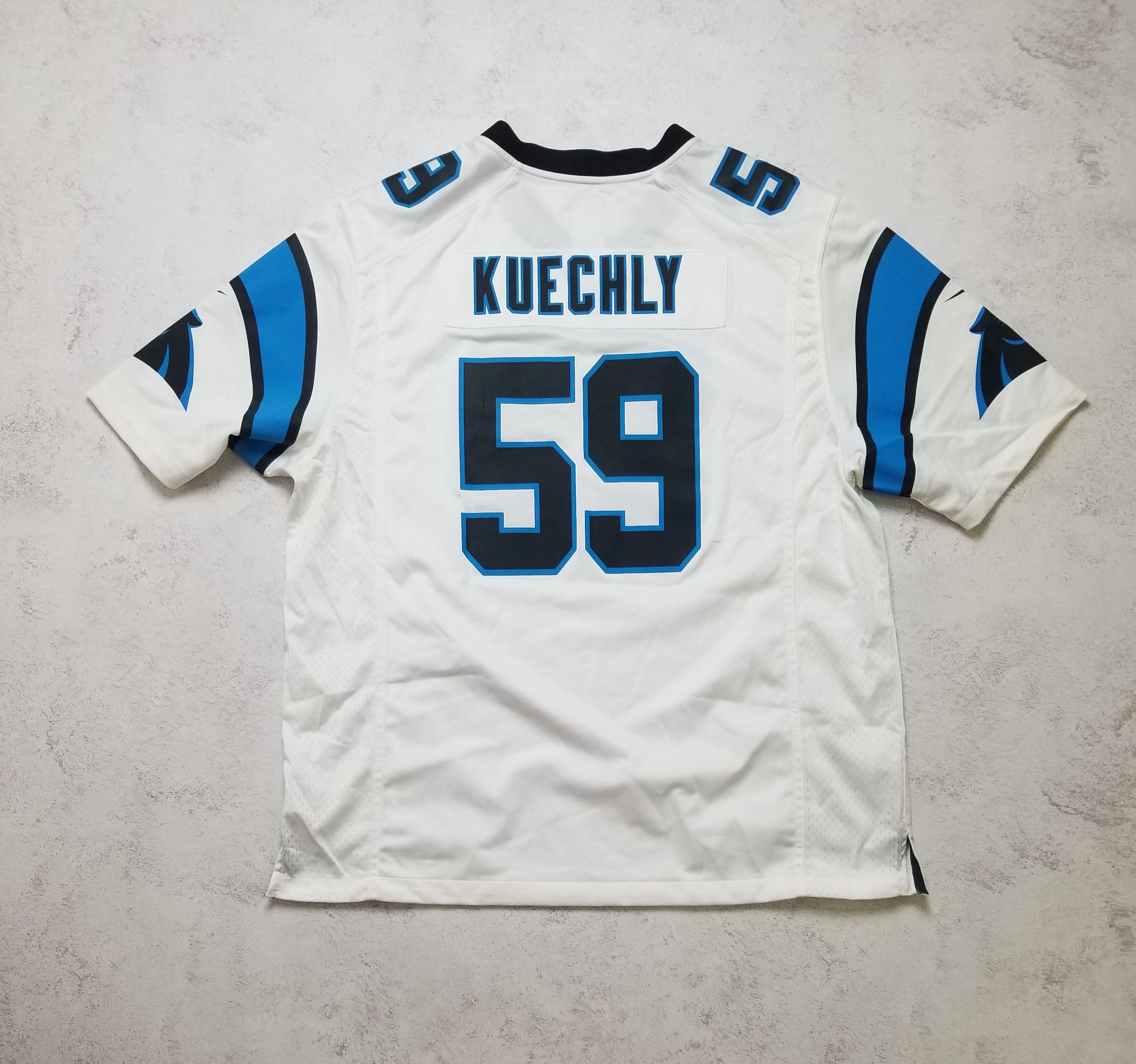 Nike Luke Keuchly #59 Carolina Panthers Nike OnField NFL Jersey Size US XXL / EU 58 / 5 - 3 Thumbnail