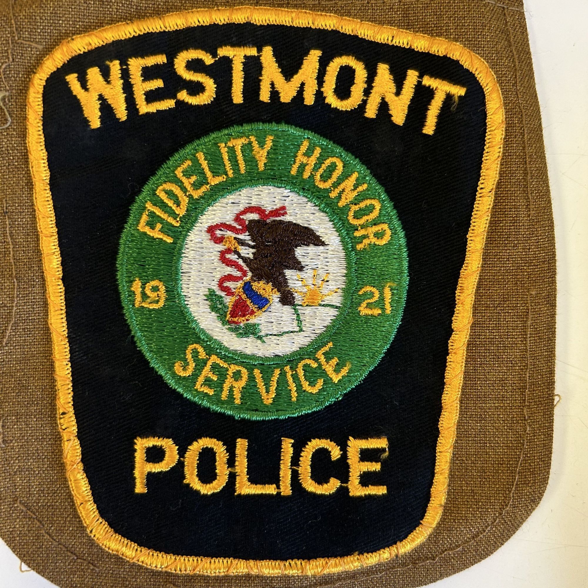 Other Vtg Feldman Bros Mr 2 Ply Westmont Police Patch Uniform Size US XL / EU 56 / 4 - 5 Thumbnail
