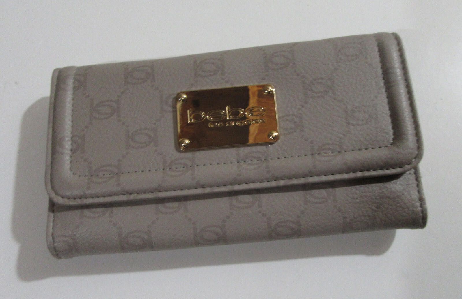 United Colors Of Benetton bebe Alexis Flap Logo Wallet Grey Size ONE SIZE - 1 Thumbnail