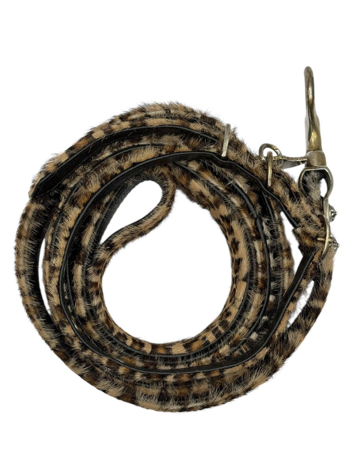 Chrome Hearts CHROME HEARTS LEOPARD LEASH AND COLLAR Size ONE SIZE - 2 Thumbnail