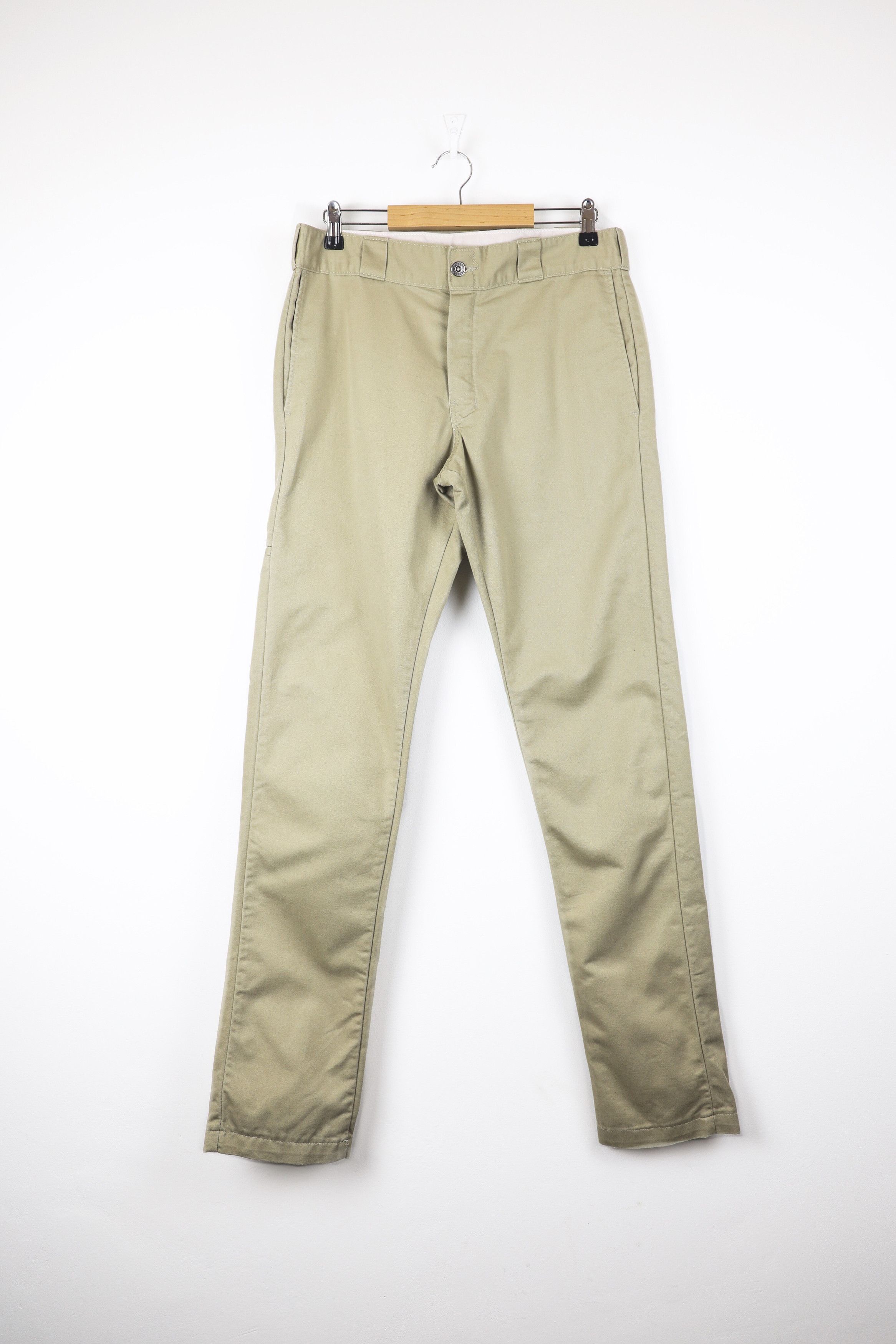 Dickies × Hook-Ups Dickies Beige Logo Single Knee Pocket Work Trousers Pants Size US 30 / EU 46 - 1 Thumbnail