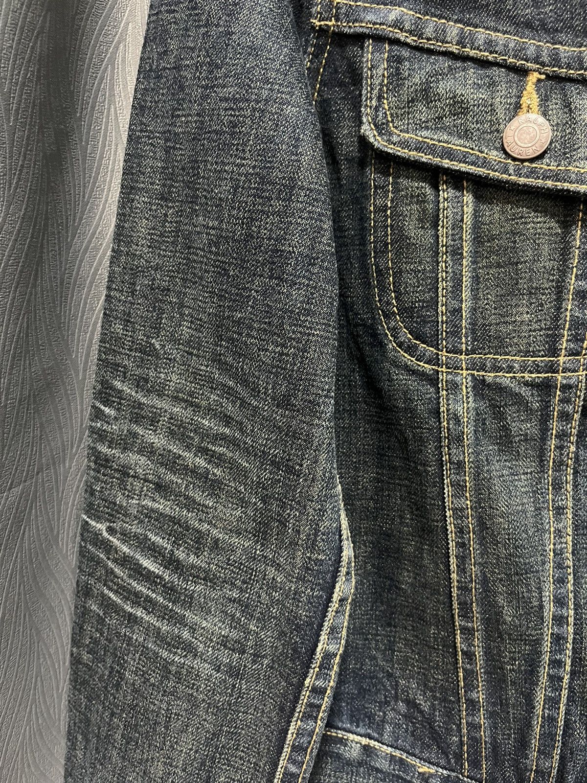 Polo Ralph Lauren × RRL Ralph Lauren × Ralph Lauren Ralph Lauren Dungarees Denim Jacket Size M / US 6-8 / IT 42-44 - 3 Thumbnail