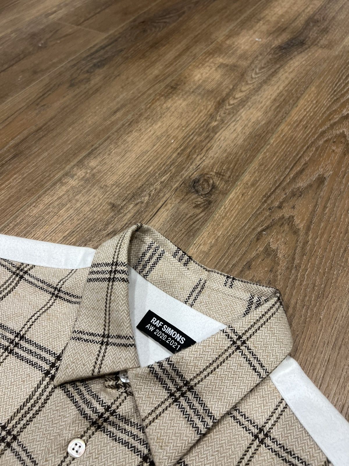 Raf Simons AW20/21 “Arrival” Flannel Shirt Size US M / EU 48-50 / 2 - 3 Thumbnail
