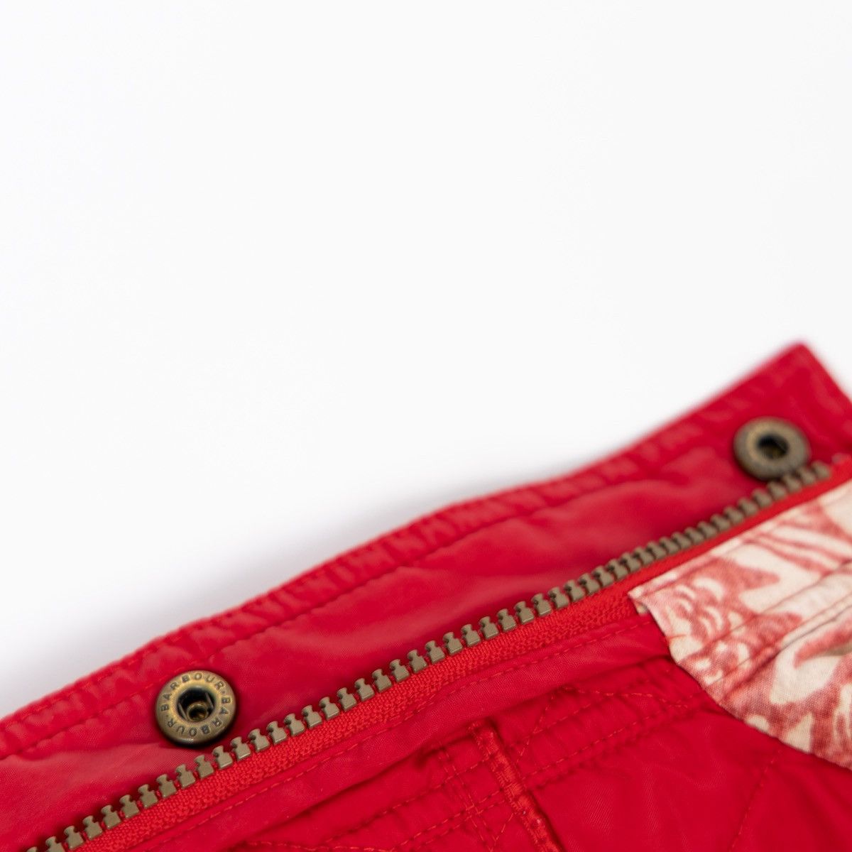 Barbour Barbour Womens Morris Utility Quilted Jacket Red Diamond Size S / US 4 / IT 40 - 7 Thumbnail