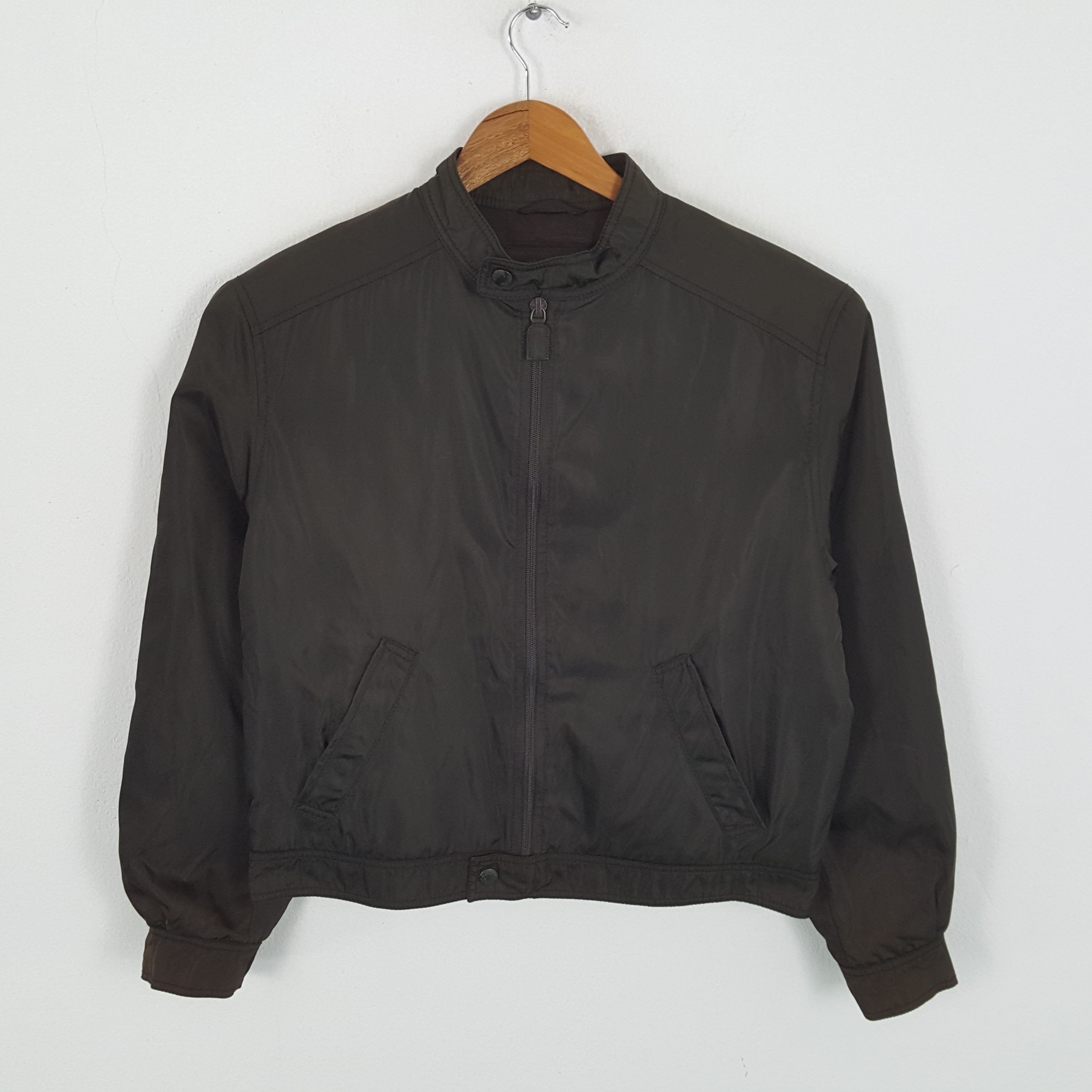 Prada × Vintage Vintage PRADA Italian Fashion Brand Bombers Jacket Size US L / EU 52-54 / 3 - 1 Thumbnail