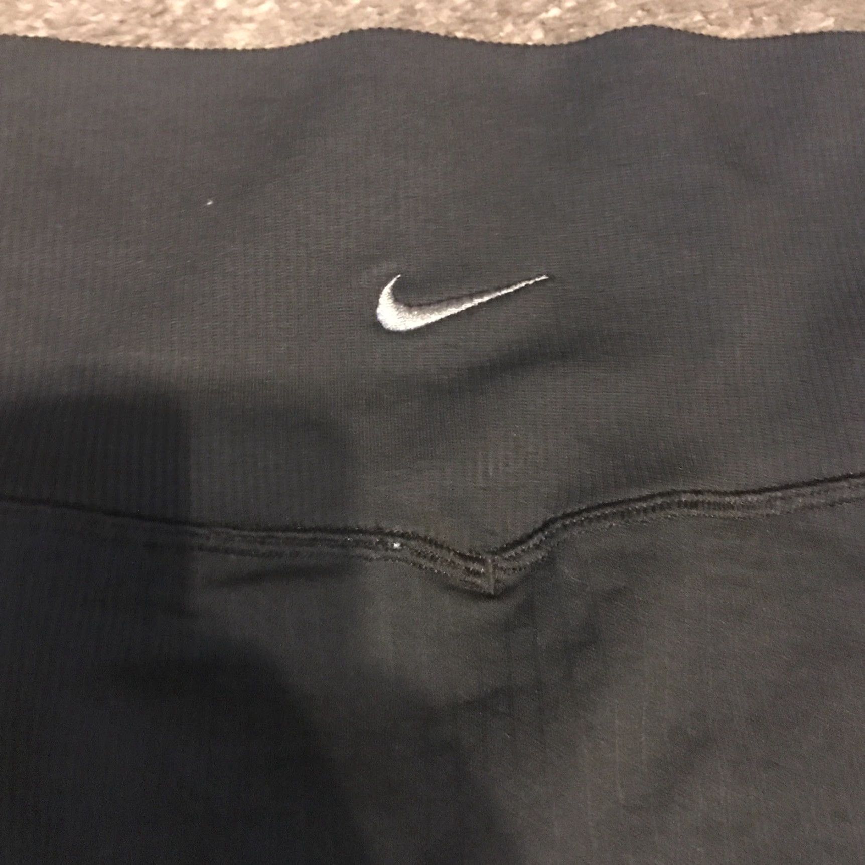Nike Nike Yoga Dri-FIT ADV Tight Fit High Rise 7/8 Length Leggings Sz S Womens Black Size 28" / US 6 / IT 42 - 4 Thumbnail
