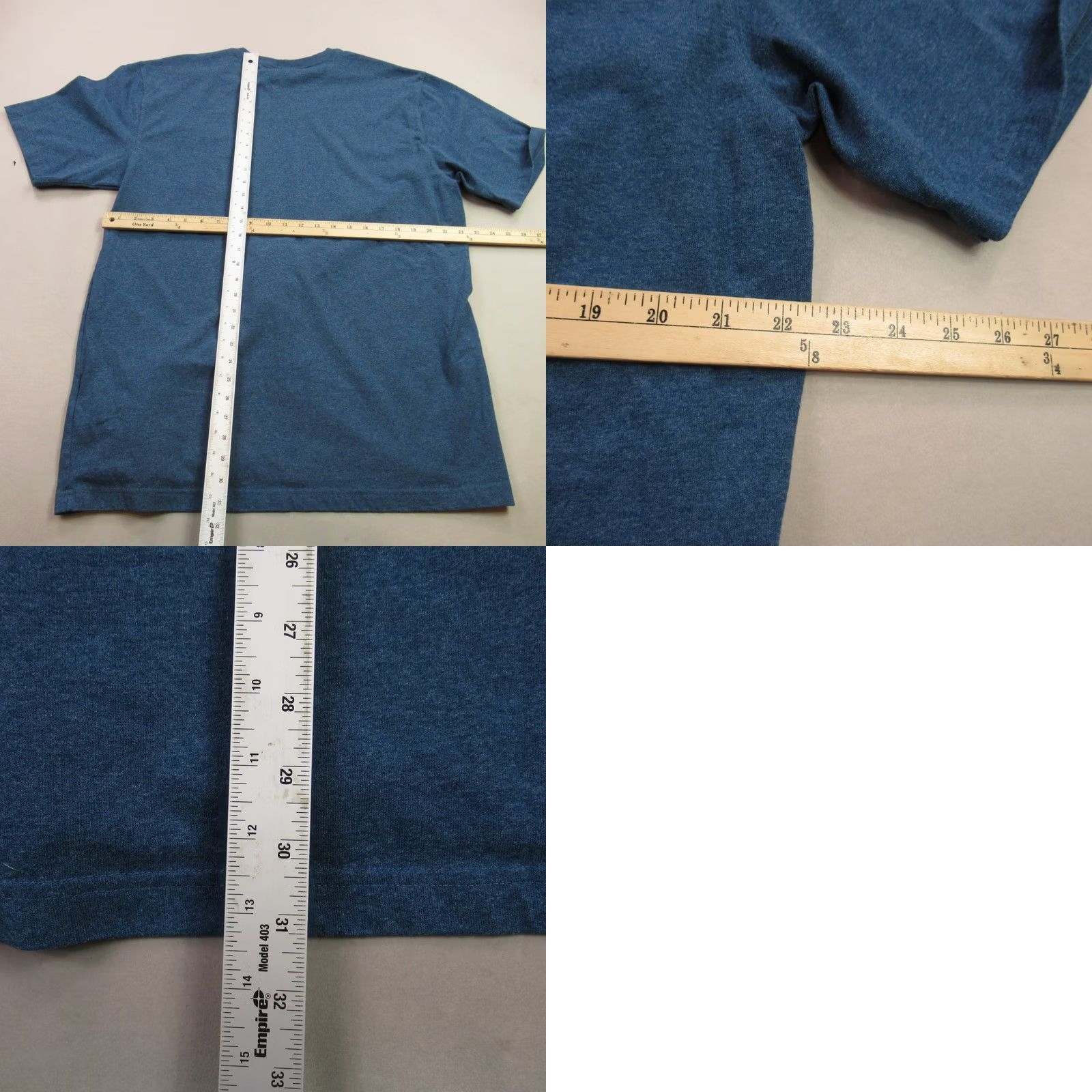 Carhartt Carhartt Shirt Mens Large Tall Short Sleeve Crew Neck Blue Lightweight Size US L / EU 52-54 / 3 - 8 Thumbnail