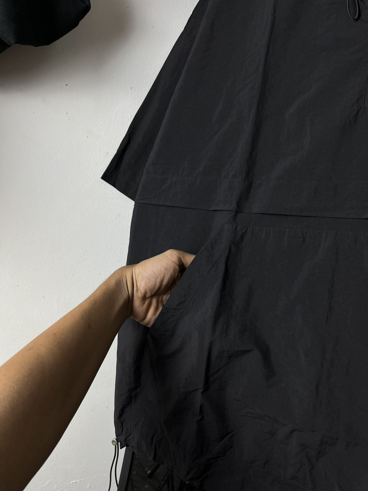 Japanese Brand halfzip nylon outer jacket whatever /cdg/kapital/isseymiyake Size US L / EU 52-54 / 3 - 6 Thumbnail