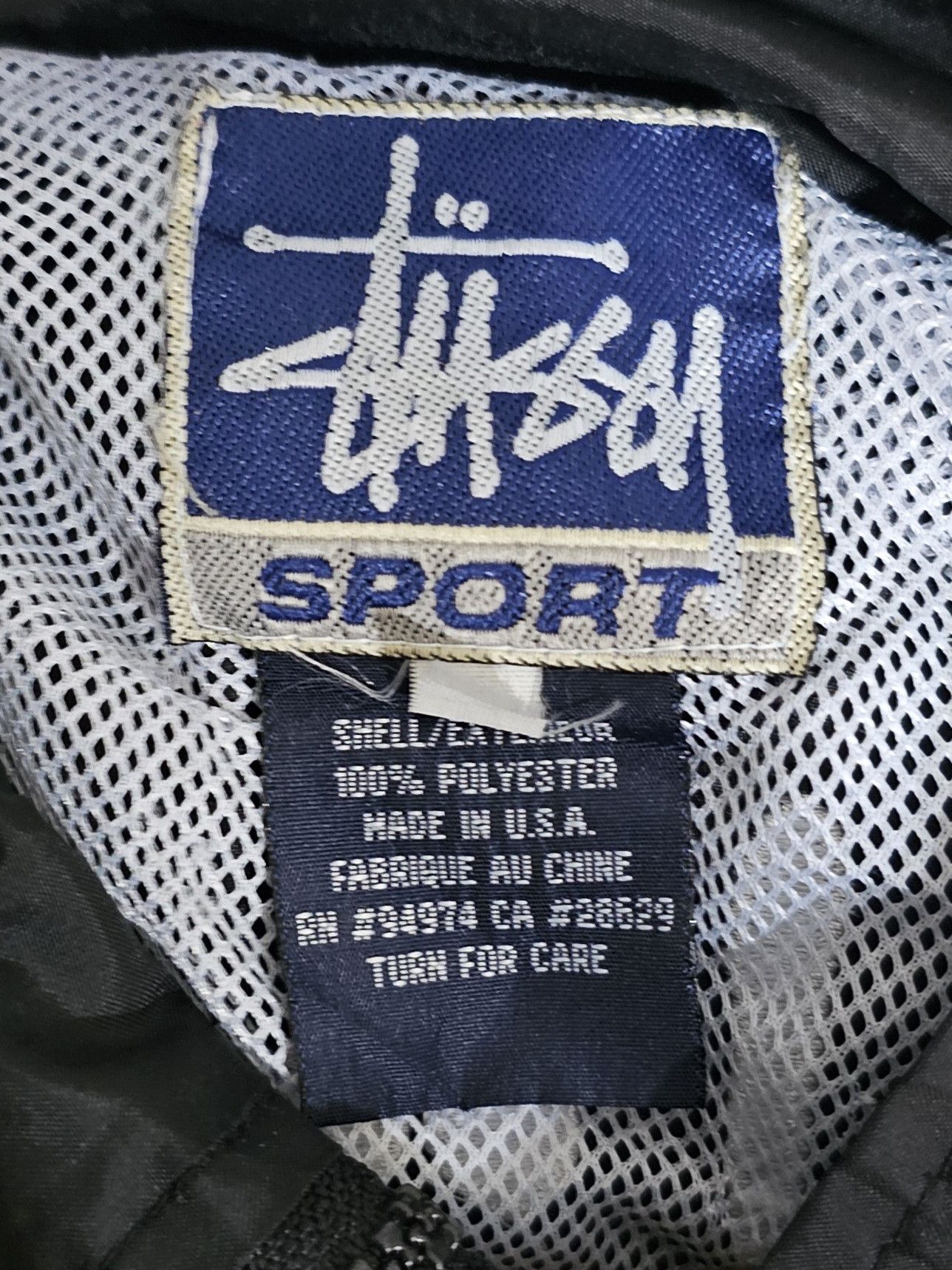 Stussy Stussy Sport 90's Windbreaker Shell Size US L / EU 52-54 / 3 - 6 Thumbnail