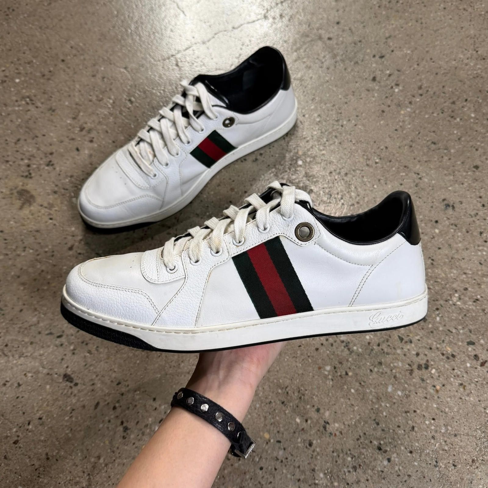 Gucci Gucci Ace Sneakers Size US 11 / EU 44 - 1 Thumbnail