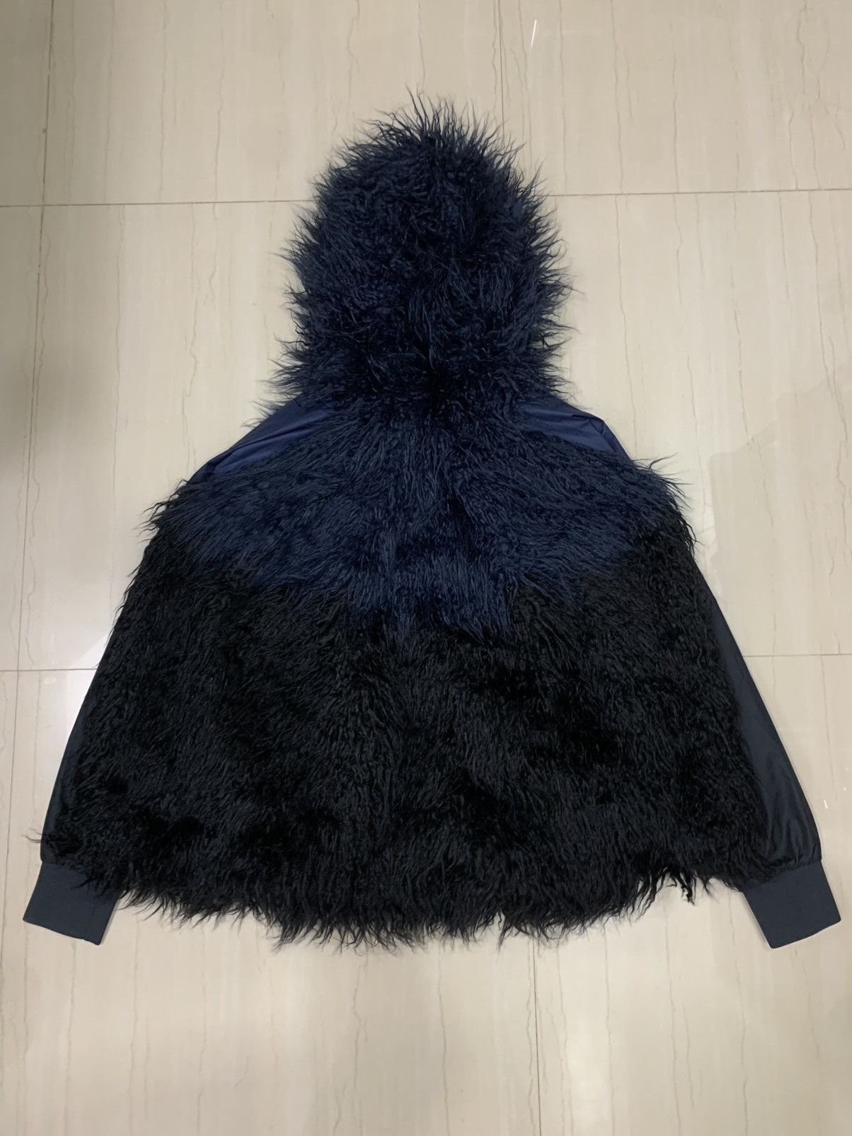 Nike × Sacai NIKELAB x SACAI PLUSH WINDRUNNER JACKET Size XS / US 0-2 / IT 36-38 - 9 Thumbnail