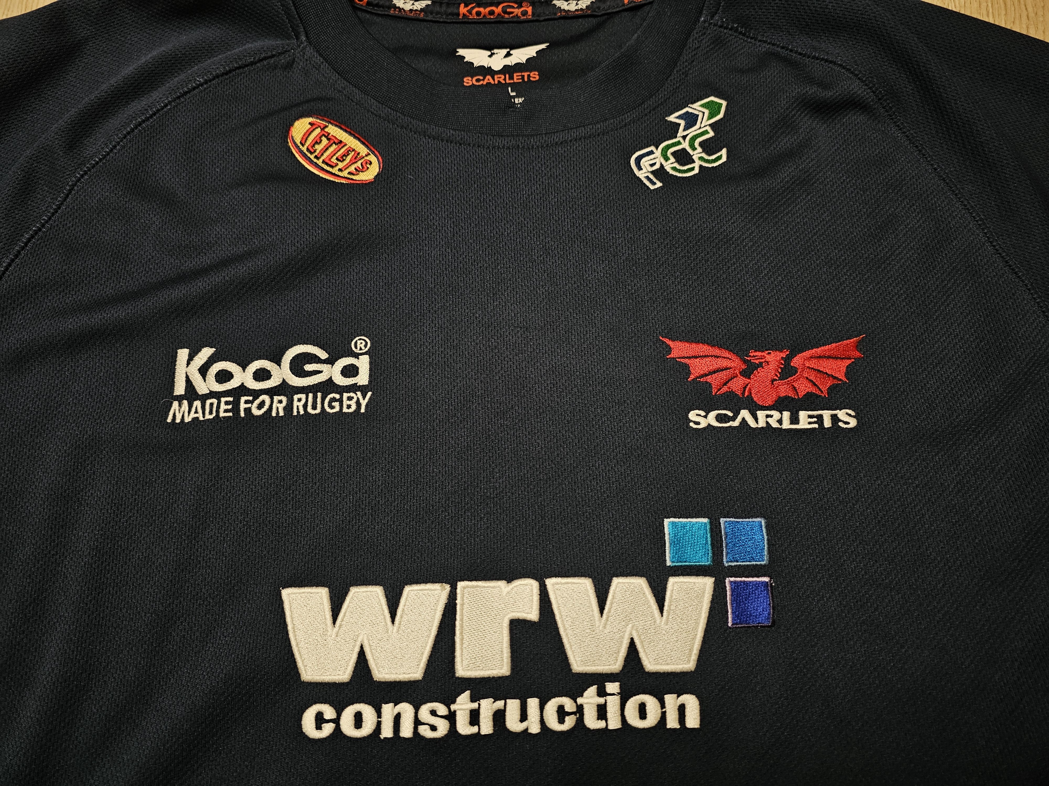 Vintage SCARLETS RUGBY JERSEY 2008 WALES RUGBY JERSEY 3XL Size US XXL / EU 58 / 5 - 3 Thumbnail
