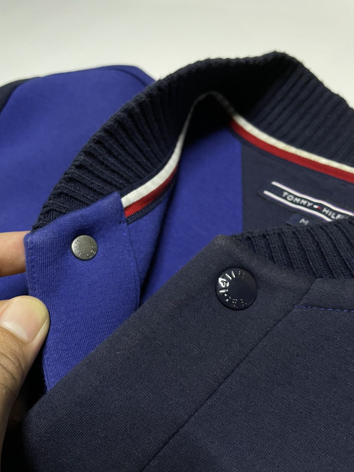 Tommy Hilfiger × Tommy Jeans × Vintage Tommy Hilfiger Varsity Scuba sample Biglogo jacket Size US M / EU 48-50 / 2 - 11 Thumbnail