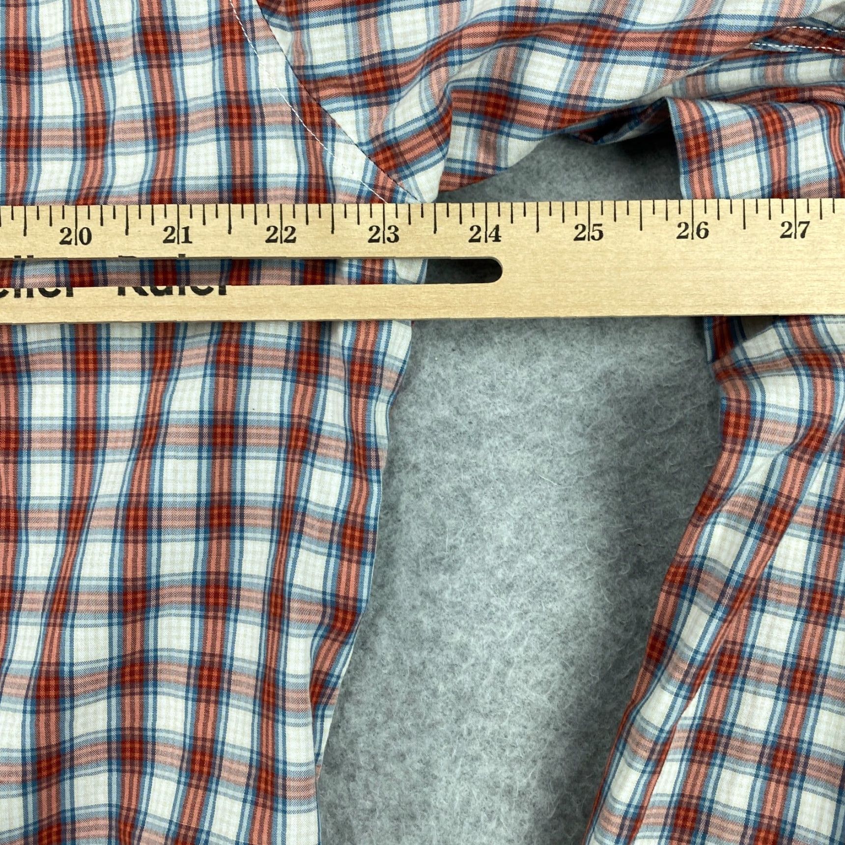 Abercrombie & Fitch Abercrombie & Fitch Button-Down Shirt Mens XL Multicolor Plaid Slim Long Sleeve Size US XL / EU 56 / 4 - 7 Thumbnail
