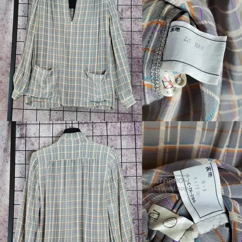 Dior Dior Silk Check Long Sleeve Shirt . Size M / US 6-8 / IT 42-44 - 2 Thumbnail