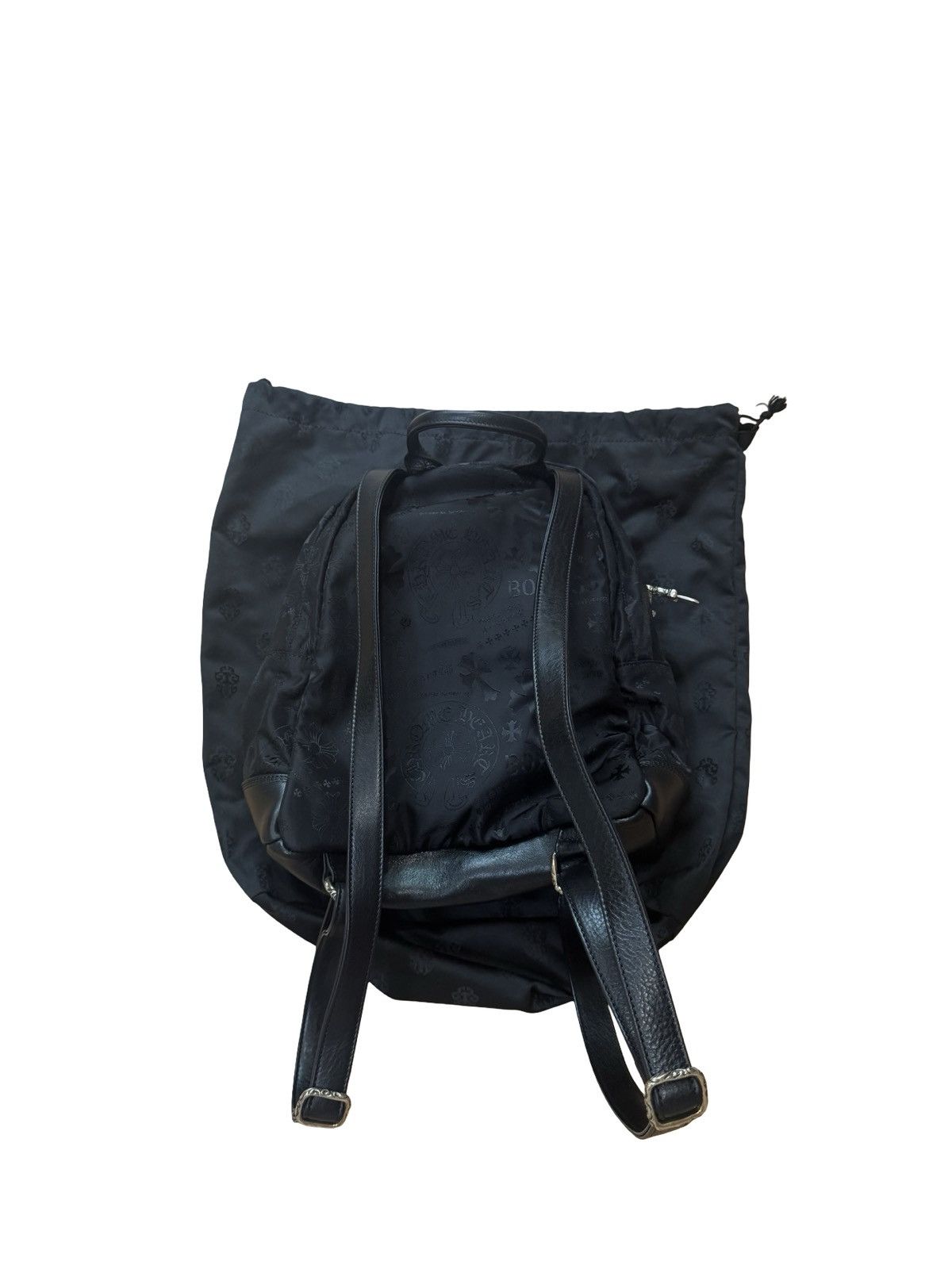 Chrome Hearts 7th Grade Stencil Nylon leather Mini Backpack Size ONE SIZE - 2 Thumbnail
