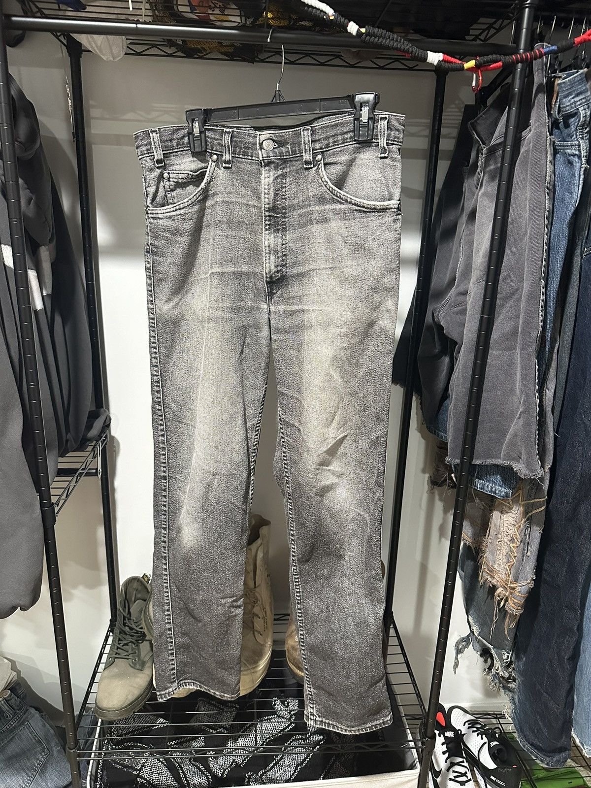 Levi's levi grey baggy denim Size 30" / US 8 / IT 44 - 1 Thumbnail