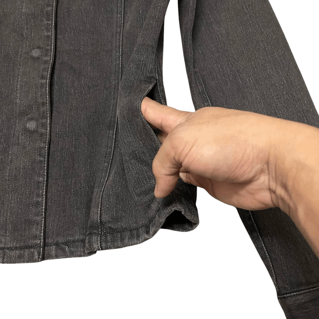 Yohji Yamamoto Vintage Ined Yohji Yamamoto Jeans Jacket Size XS / US 0-2 / IT 36-38 - 6 Thumbnail