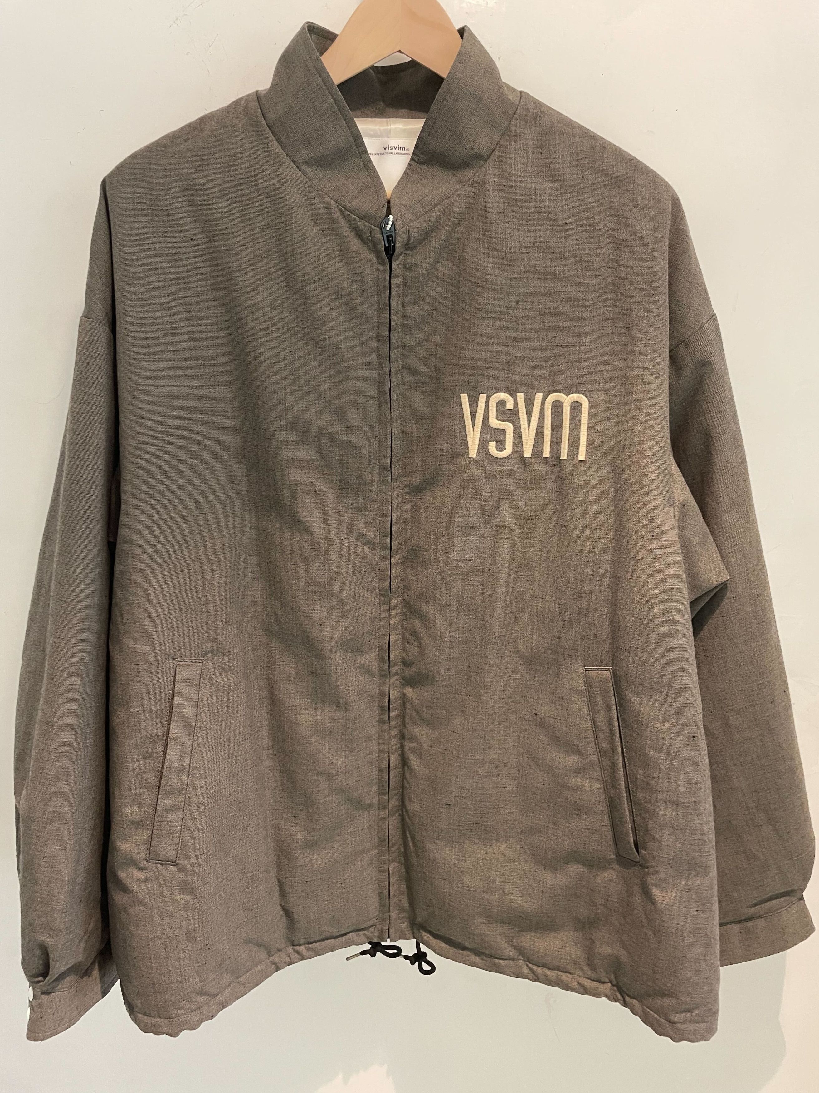 image of Visvim Yardline Down Jkt F.z. Grey, Men's (Size XL)