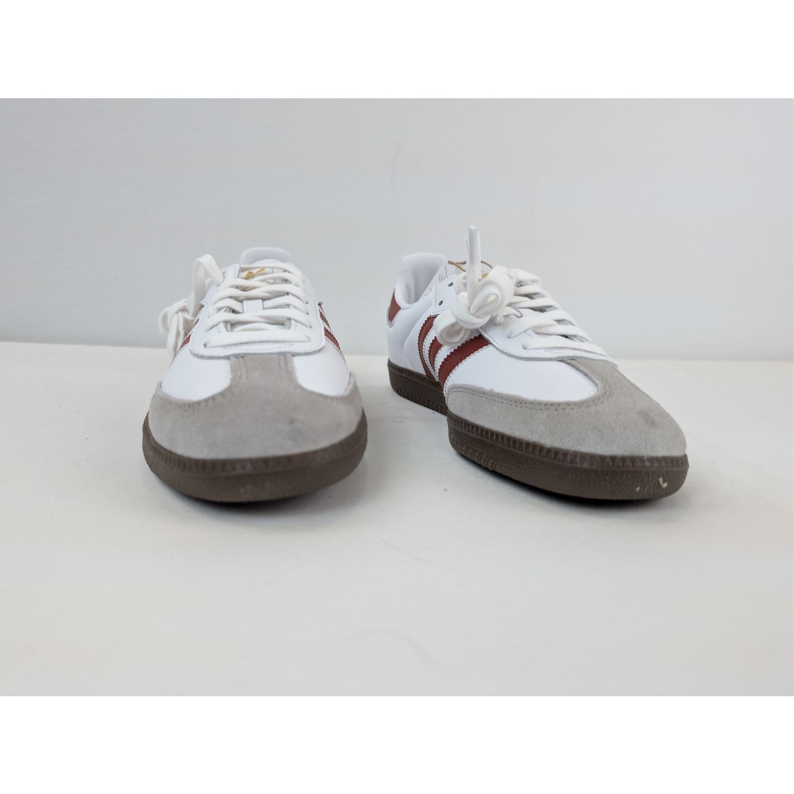 Adidas o1rshd1 Samba OG Sneaker in Footwear White / Preloved Ruby Size US 8.5 / EU 41-42 - 5 Thumbnail