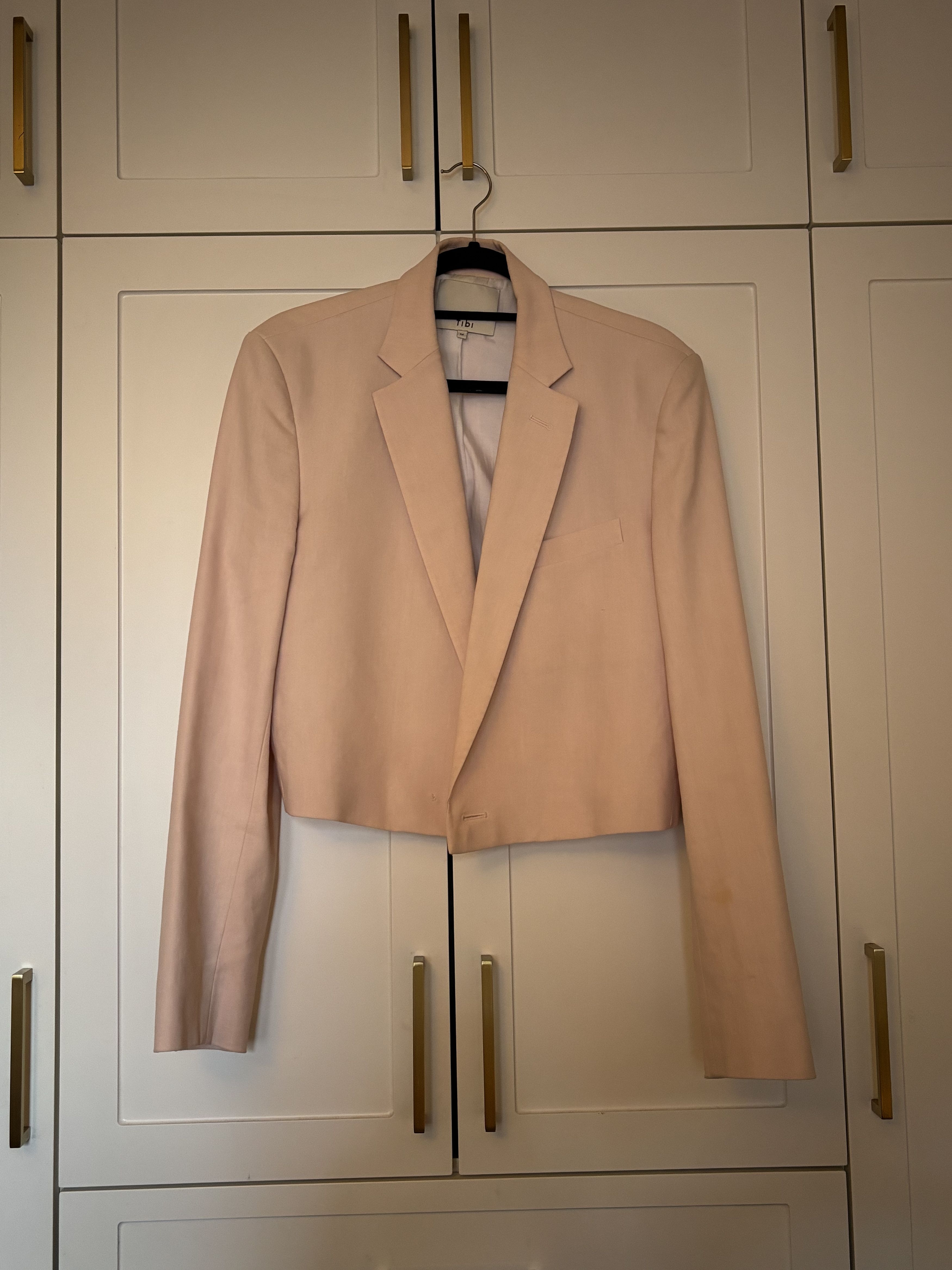 Tibi Extremely Rare Cropped Pink Blazer