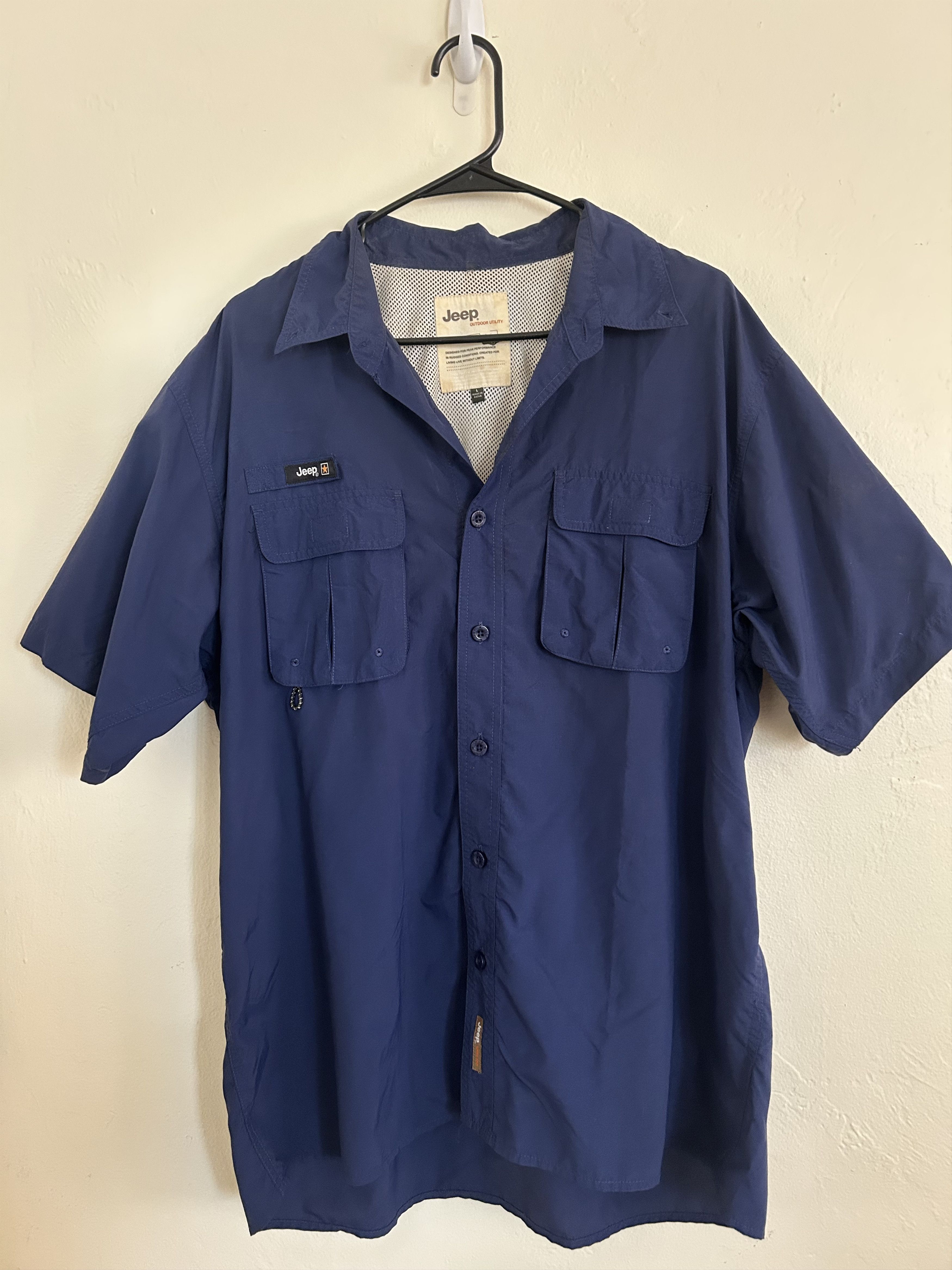 Jeep Jeep Outdoor Button Up Shirt Size US L / EU 52-54 / 3 - 1 Thumbnail