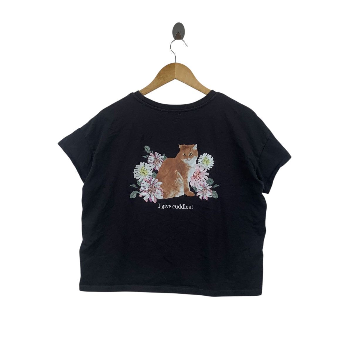 Uniqlo PAUL & JOE x UNIQLO I Give Cuddles Cat Artwork Tee Shirt Size L / US 10 / IT 46 - 4 Thumbnail