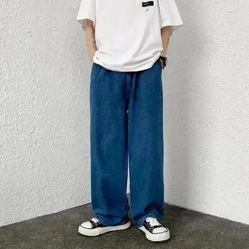 Japanese Brand Streetwear Style Baggy Jeans Size US 32 / EU 48 - 6 Thumbnail