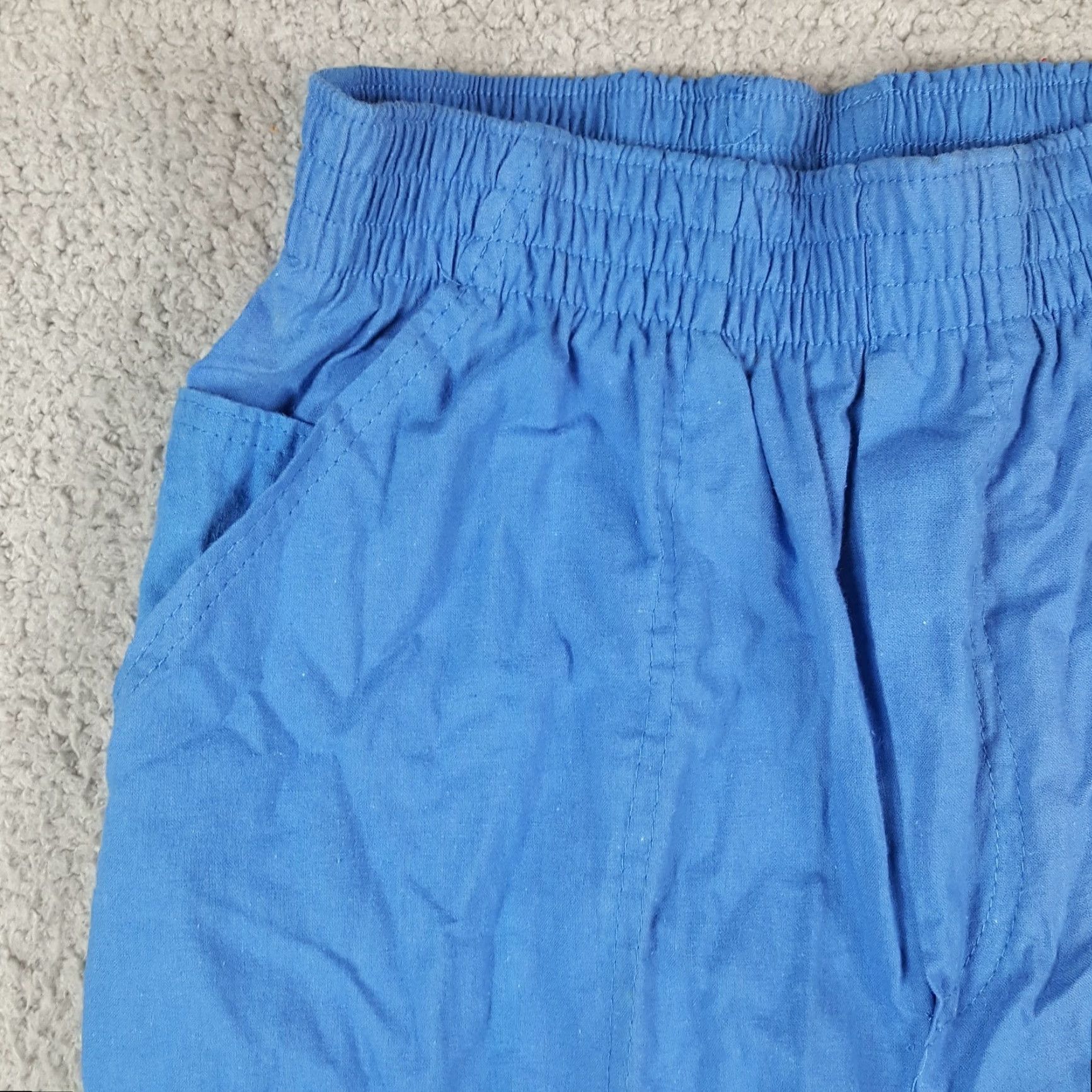 Vintage VINTAGE Sweet-Orr Blue Elastic Waist Women's Size Athletic Gym Pants 9/10 28 in Inseam 80s 90s Bohemian Retro 00s Y2K Gym Athleisure Womens Size 32" / US 10 / IT 46 - 3 Thumbnail