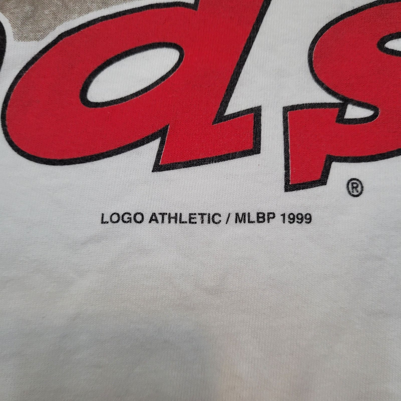 Logo Athletic VTG 1999 Cincinnati Reds T-Shirt Logo Athletic Large Y2K 90s Size US L / EU 52-54 / 3 - 3 Thumbnail