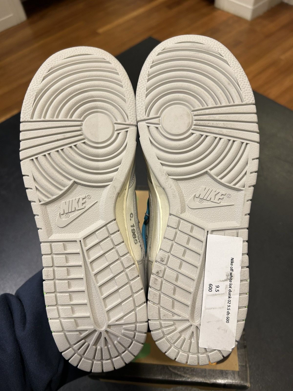 Nike Nike Dunk Low ‘Off-White Lot 2’ Size US 9.5 / EU 42-43 - 5 Thumbnail