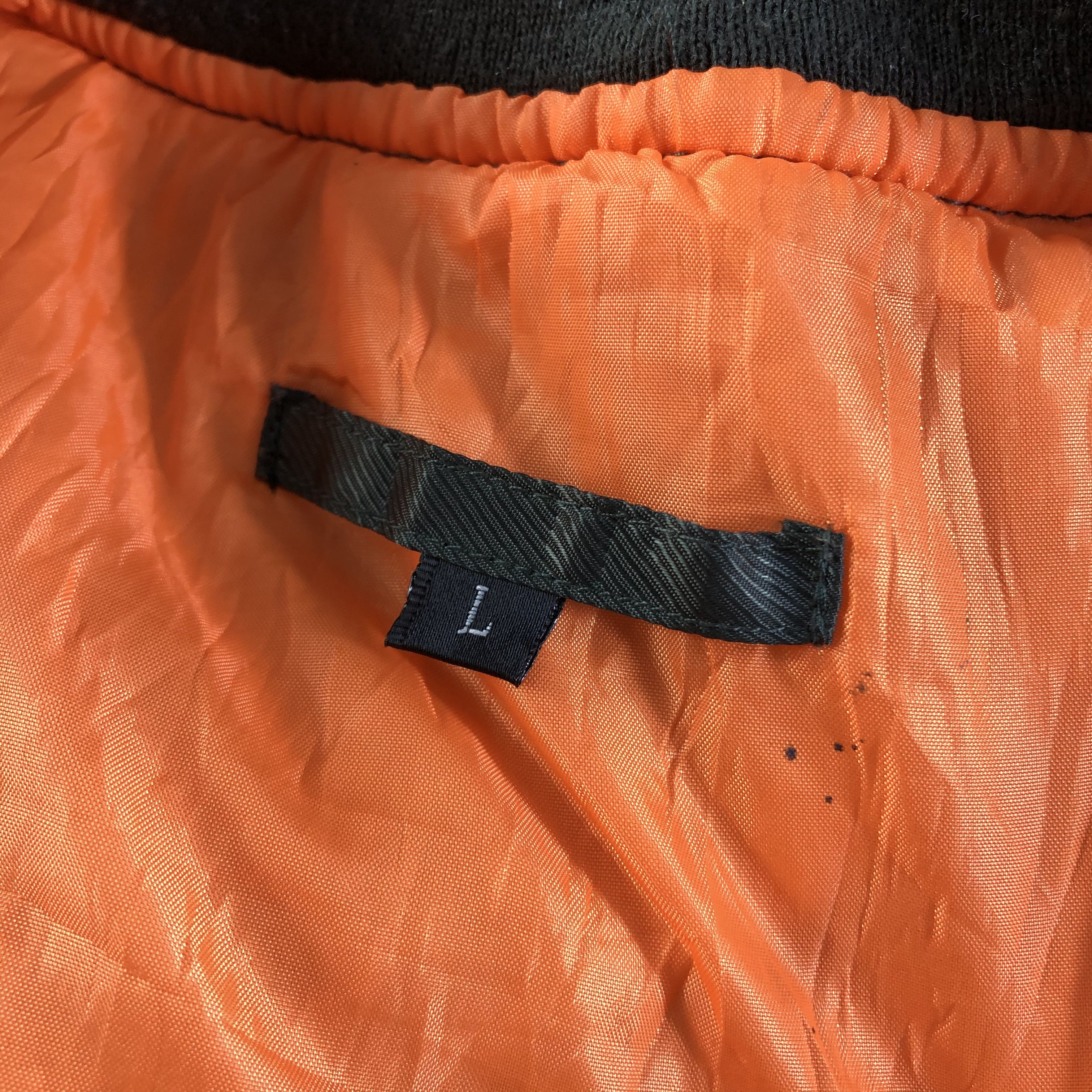 Japanese Brand Japanese Brand Black MA 1 Bomber Jacket Size US L / EU 52-54 / 3 - 9 Thumbnail