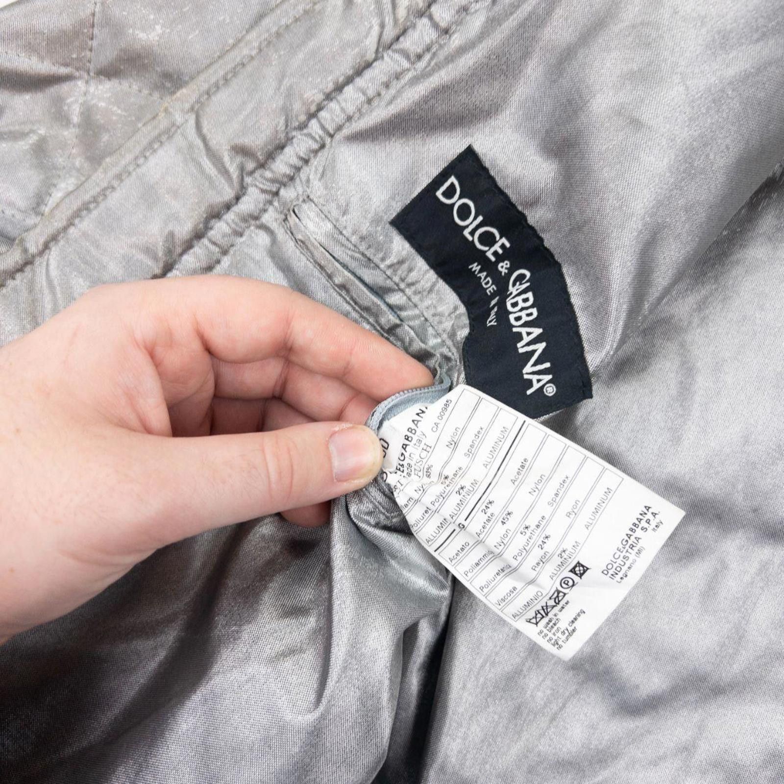 Dolce & Gabbana Vintage Dolce & Gabbana Quilted Biker Jacket Size M Size US M / EU 48-50 / 2 - 8 Thumbnail