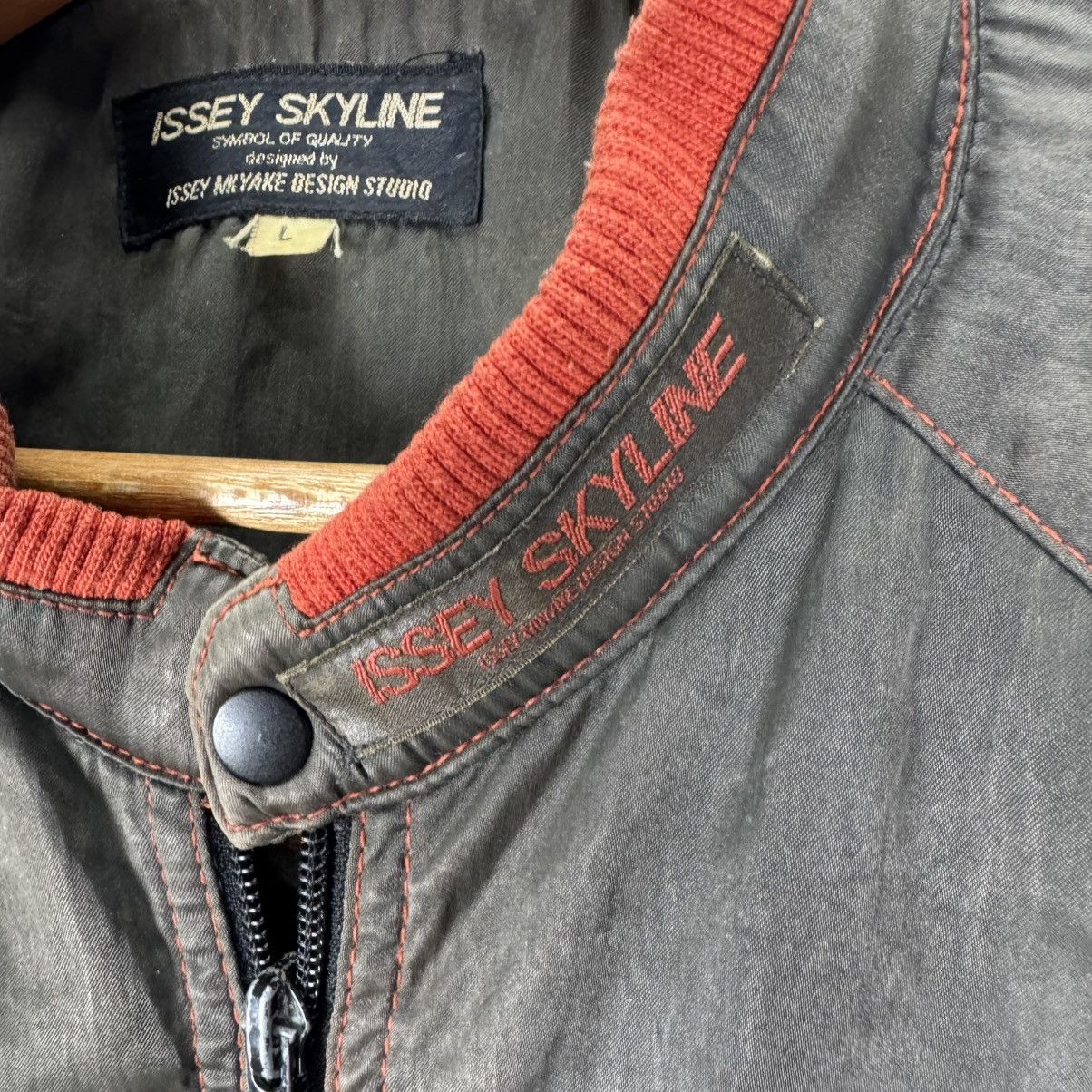 Issey Miyake 🔥80s ISSEY SKYLINE BOMBER JACKET Size US L / EU 52-54 / 3 - 10 Thumbnail