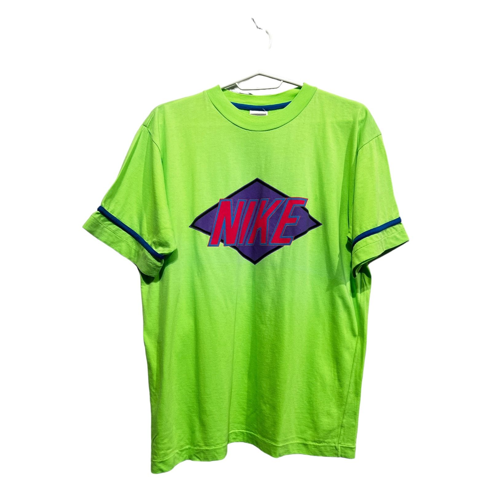 80s Nike vintage t-shirt toxic green Made In Italy