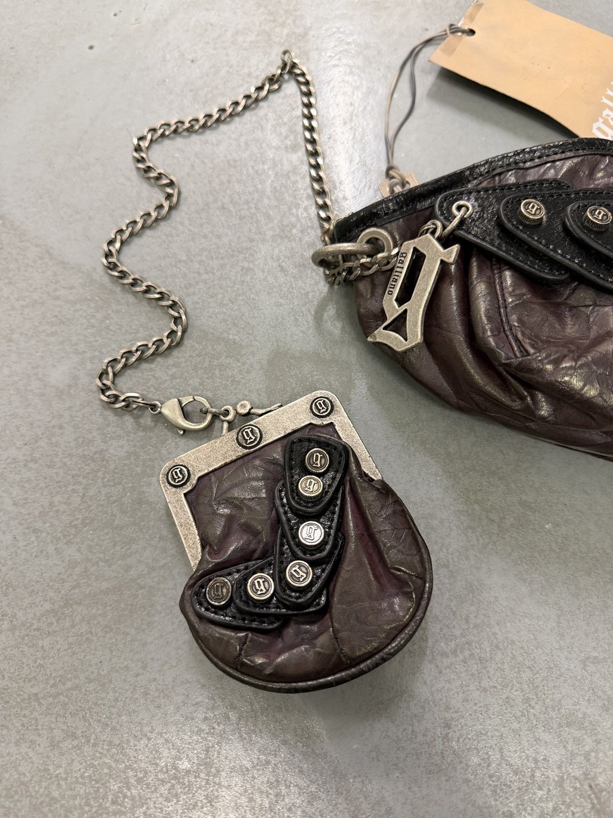 John Galliano John Galliano Studded Vintage Handbag / Clutch Size ONE SIZE - 4 Thumbnail