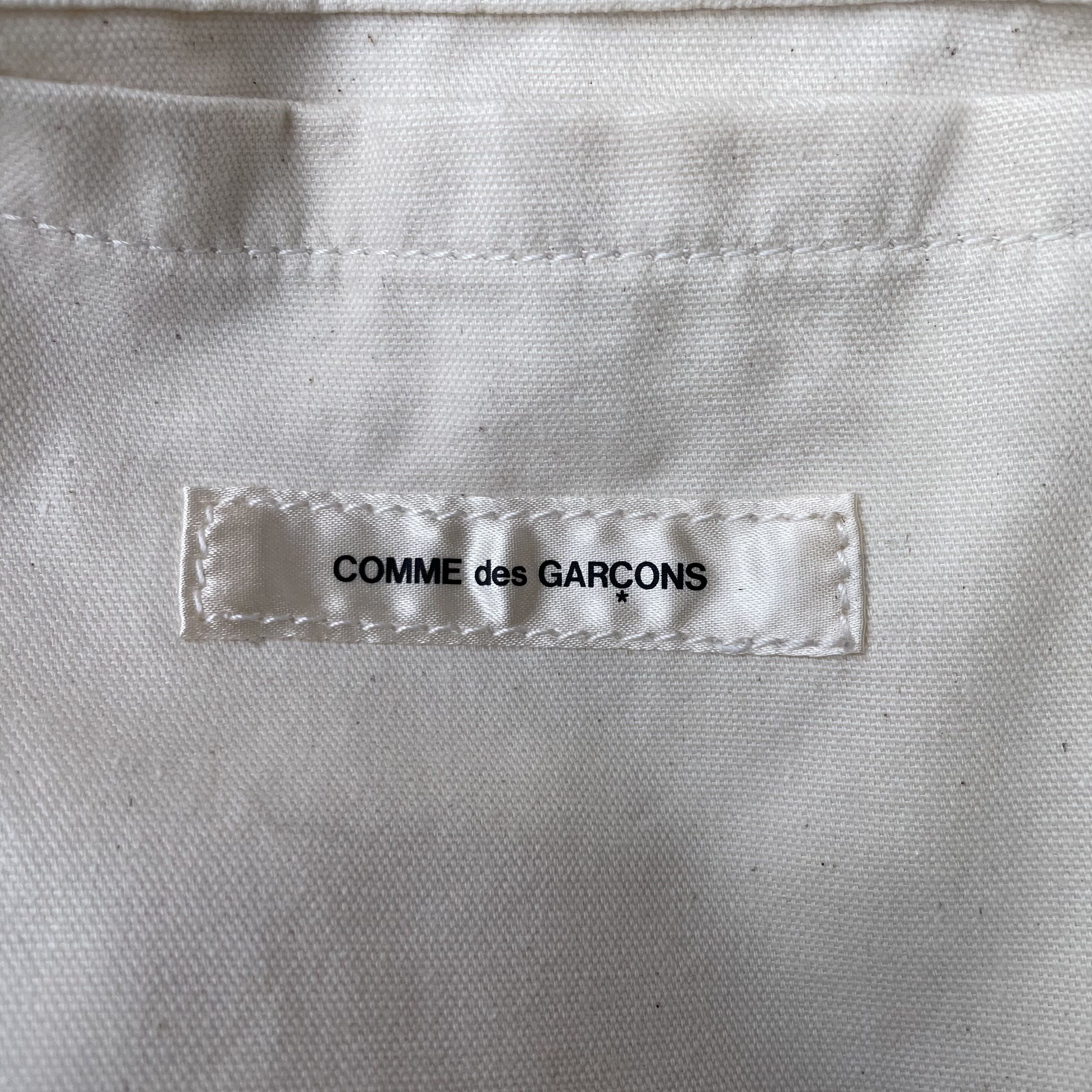 Comme des Garcons × Comme des Garcons Homme Plus CDG Comme des Garcons x The Met Beige Tote Bag 2017 Size ONE SIZE - 4 Thumbnail