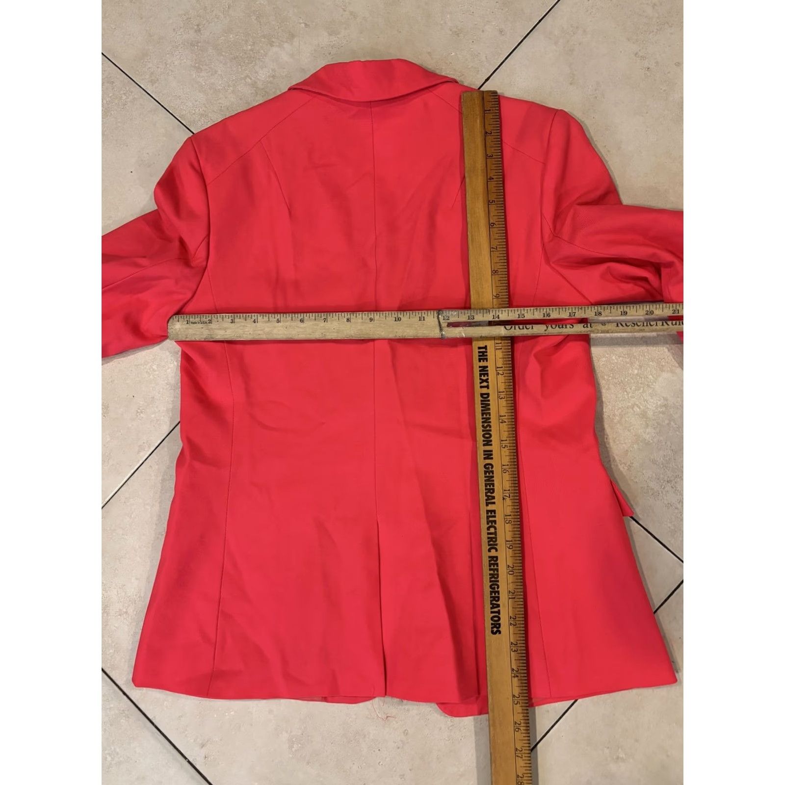 Rag & Bone Rag & bone Blazer Womens 8 Coral Pink Tailored Suit Jacket Portugal Work Shirt Bottons Notch Size M / US 6-8 / IT 42-44 - 6 Thumbnail