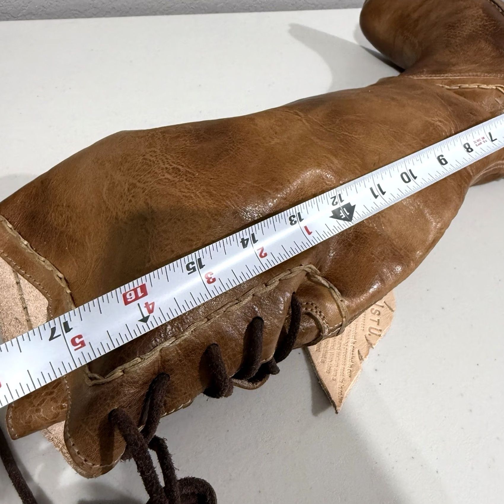Bed Stu BED STU MANCHESTER S Brown Organic LEATHER RIDING BOOT Cobbler Women's Size 6 Brown Riding Leather Boot Bed Stu Manchester S Western Boho US 6 Womens Size US 6 / IT 36 - 6 Thumbnail