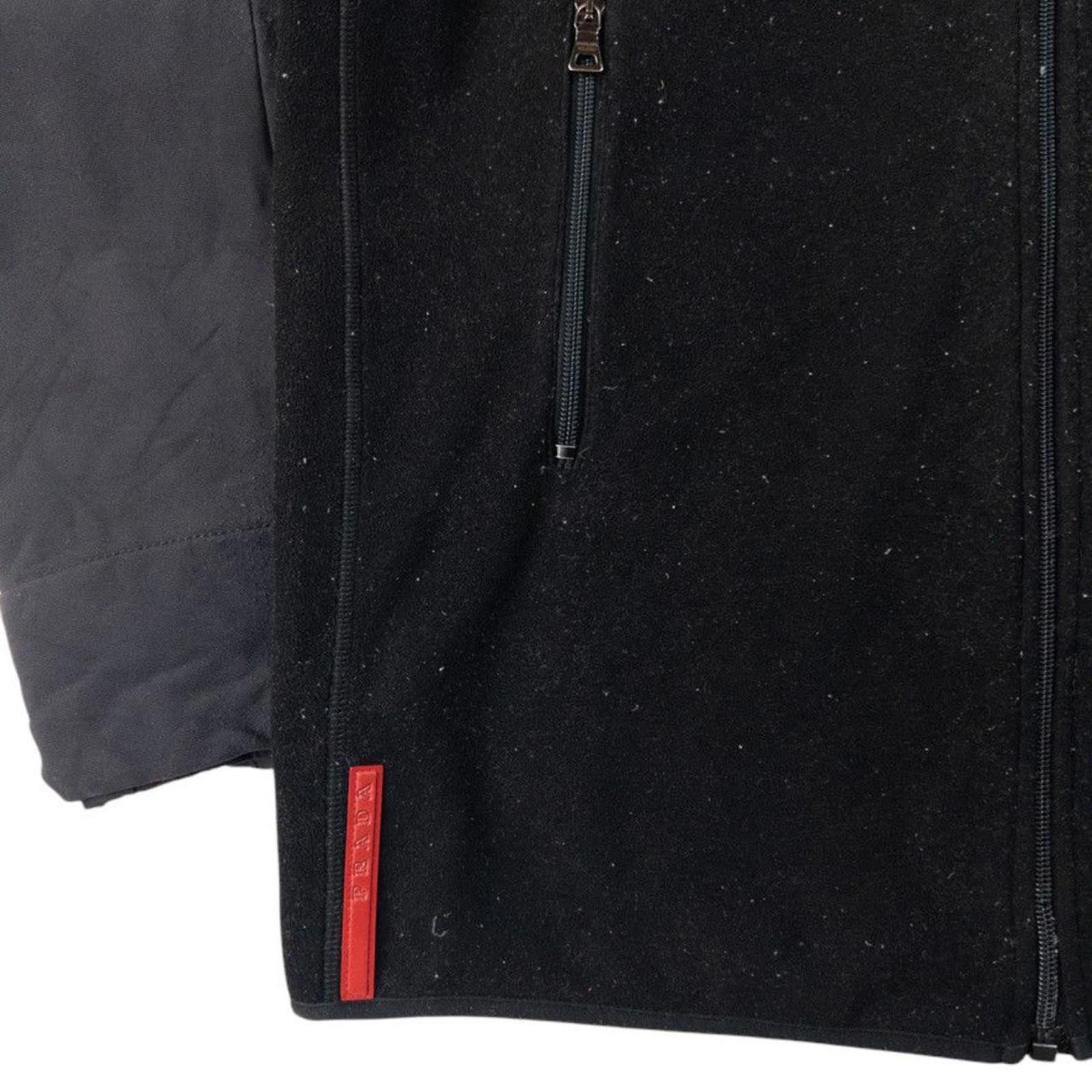 Prada Vintage Prada Sport Zip Up Fleece Jacket Size M Size US M / EU 48-50 / 2 - 6 Thumbnail