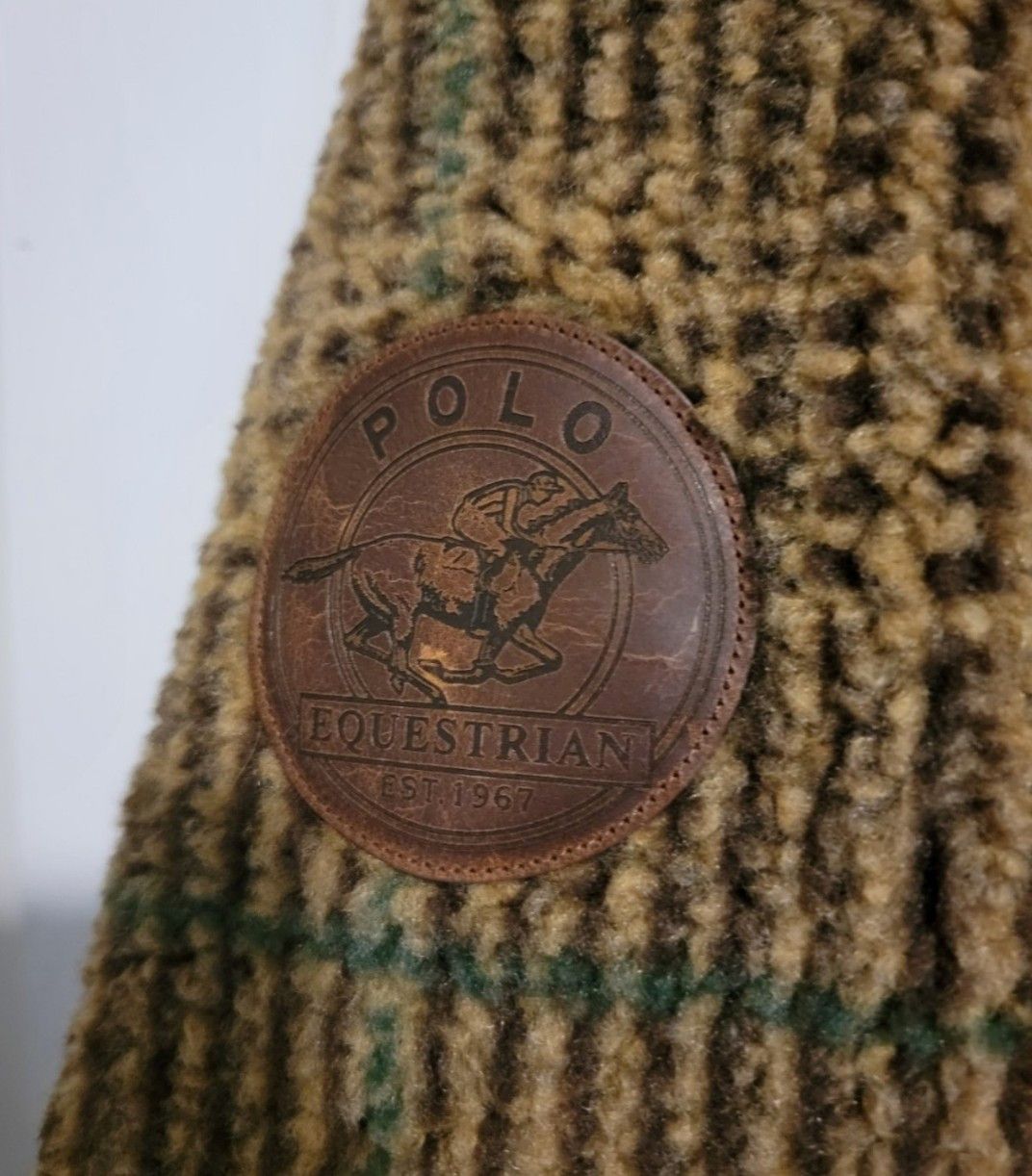 Ralph Lauren Polo Ralph Lauren Men's sz XL Glen Plaid Fleece Jacket - New Size US XL / EU 56 / 4 - 4 Thumbnail