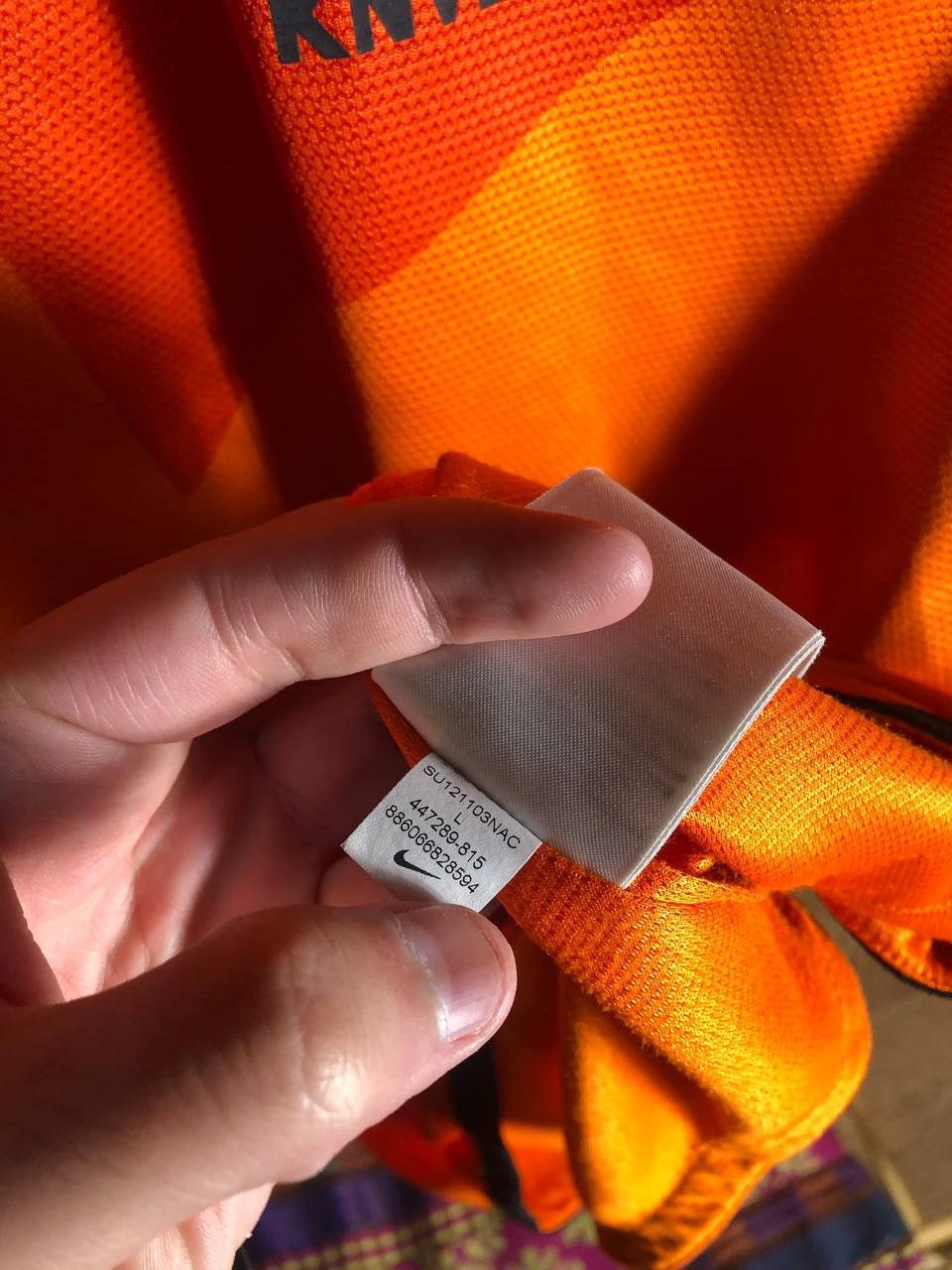 Nike × Vintage VERY RARE NIKE NETHERLANDS KNVB SOCCER JERSEY BLOKECORE Y2K Size US L / EU 52-54 / 3 - 8 Thumbnail