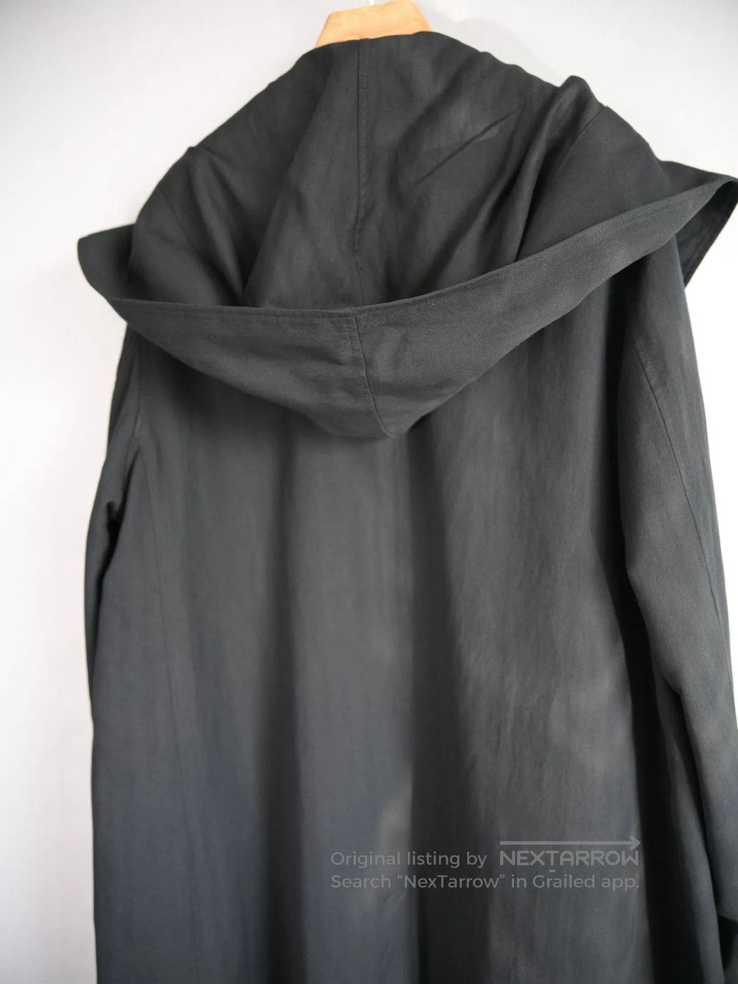 Yohji Yamamoto Yohji Yamamoto 14AW Buttonless Wizard Coat. Size US L / EU 52-54 / 3 - 5 Thumbnail