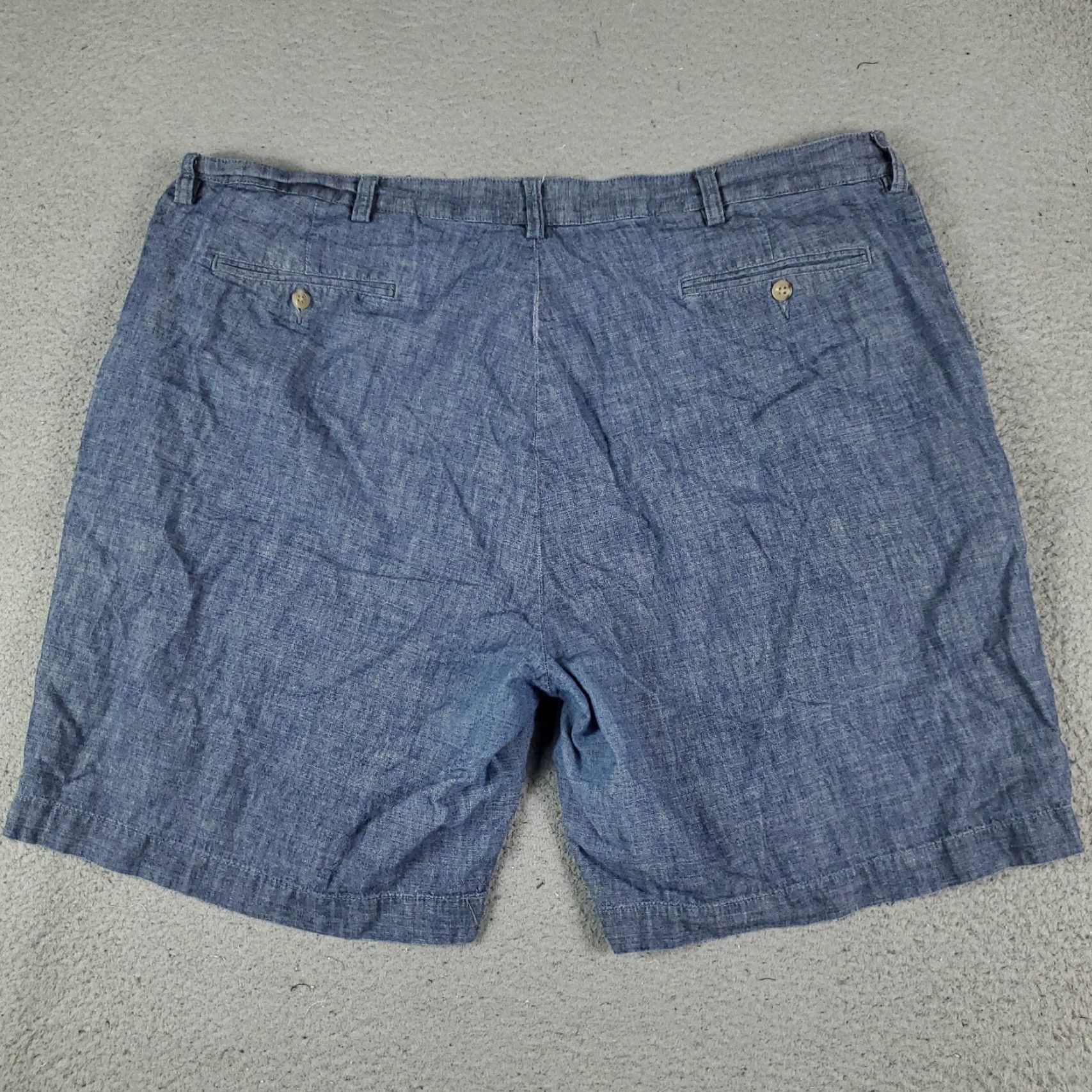 Ralph Lauren VINTAGE Ralph Lauren Shorts Mens Size 42 Chino Flat Front Blue Casual Classic Summer Size US 42 / EU 58 - 7 Thumbnail
