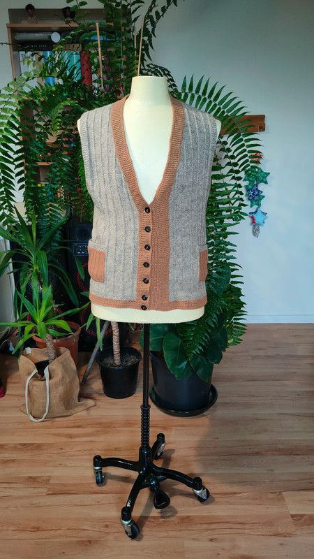 Other Handmade cardigan vest size L Size L / US 10 / IT 46 - 3 Thumbnail