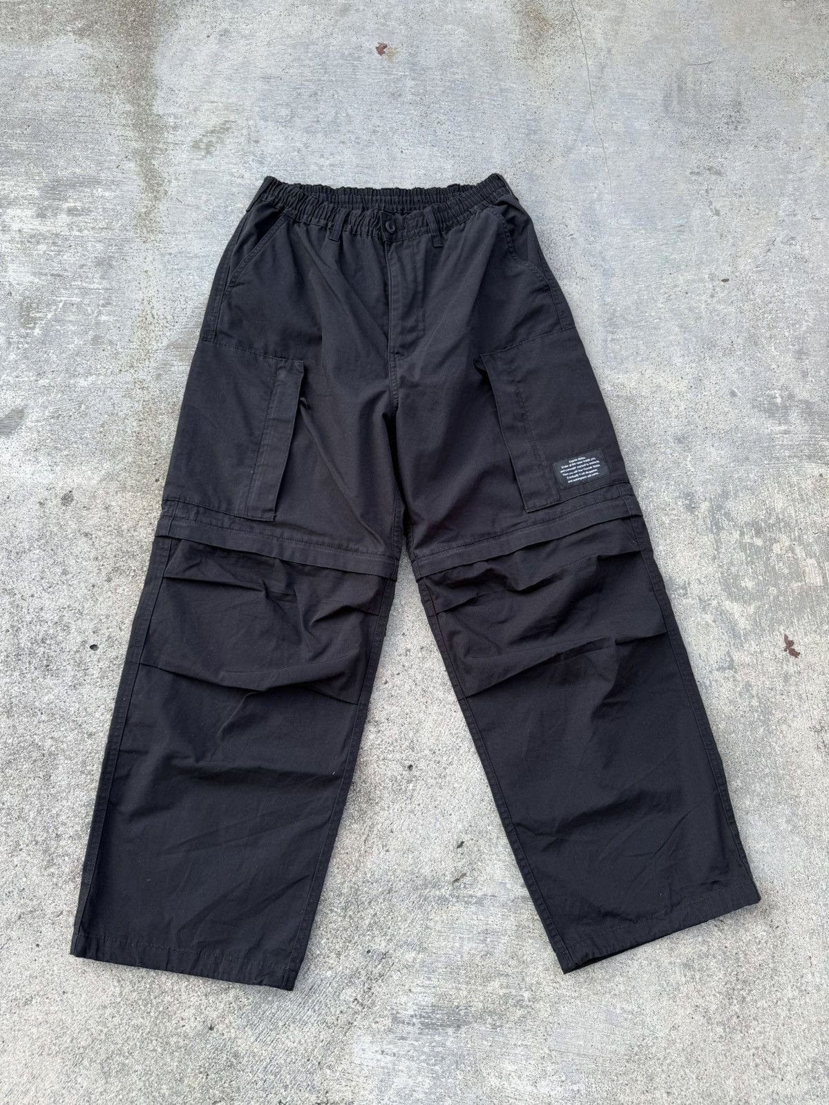 GU × Undercover GU x UNDERCOVER CONVERTABLE PANT GOTHIC Y2K BAGGY RAVE CARGO Size US 30 / EU 46 - 1 Thumbnail