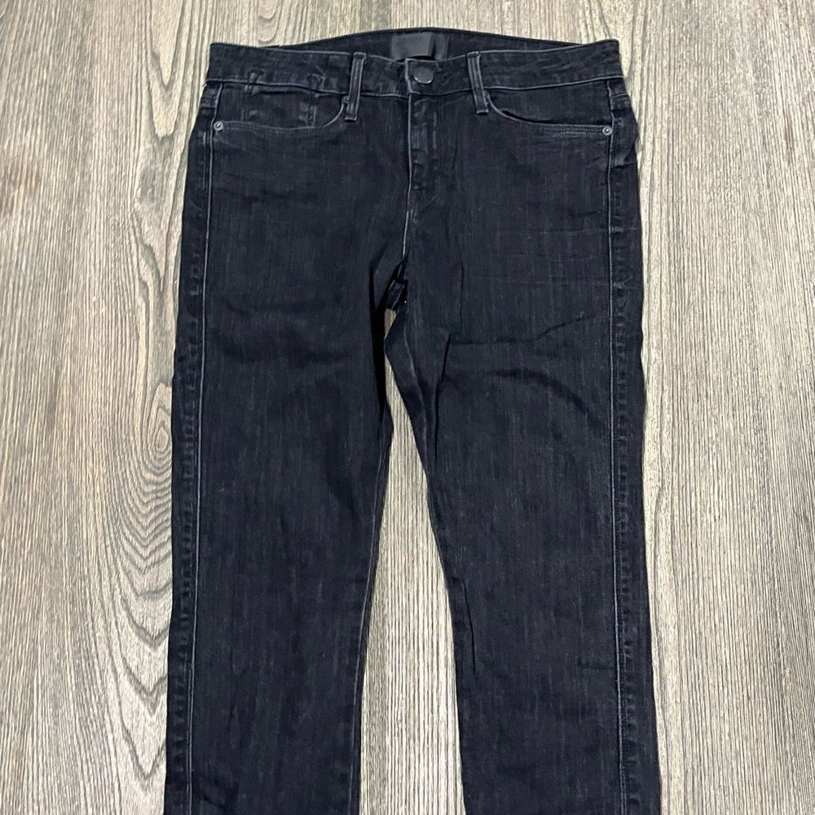 Vince Vince Skinny Jeans Mid Rise Zip Hem Denim Cotton Blend Sz 27 Size 27" / US 4 / IT 40 - 3 Thumbnail
