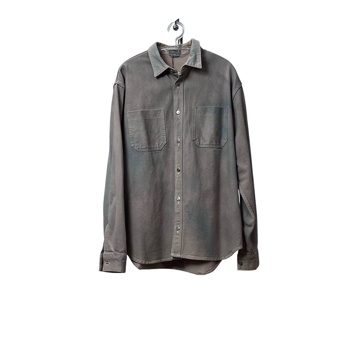 Dior × Hedi Slimane Dior Homme 2004 SS04 Strip Western Denim Shirt