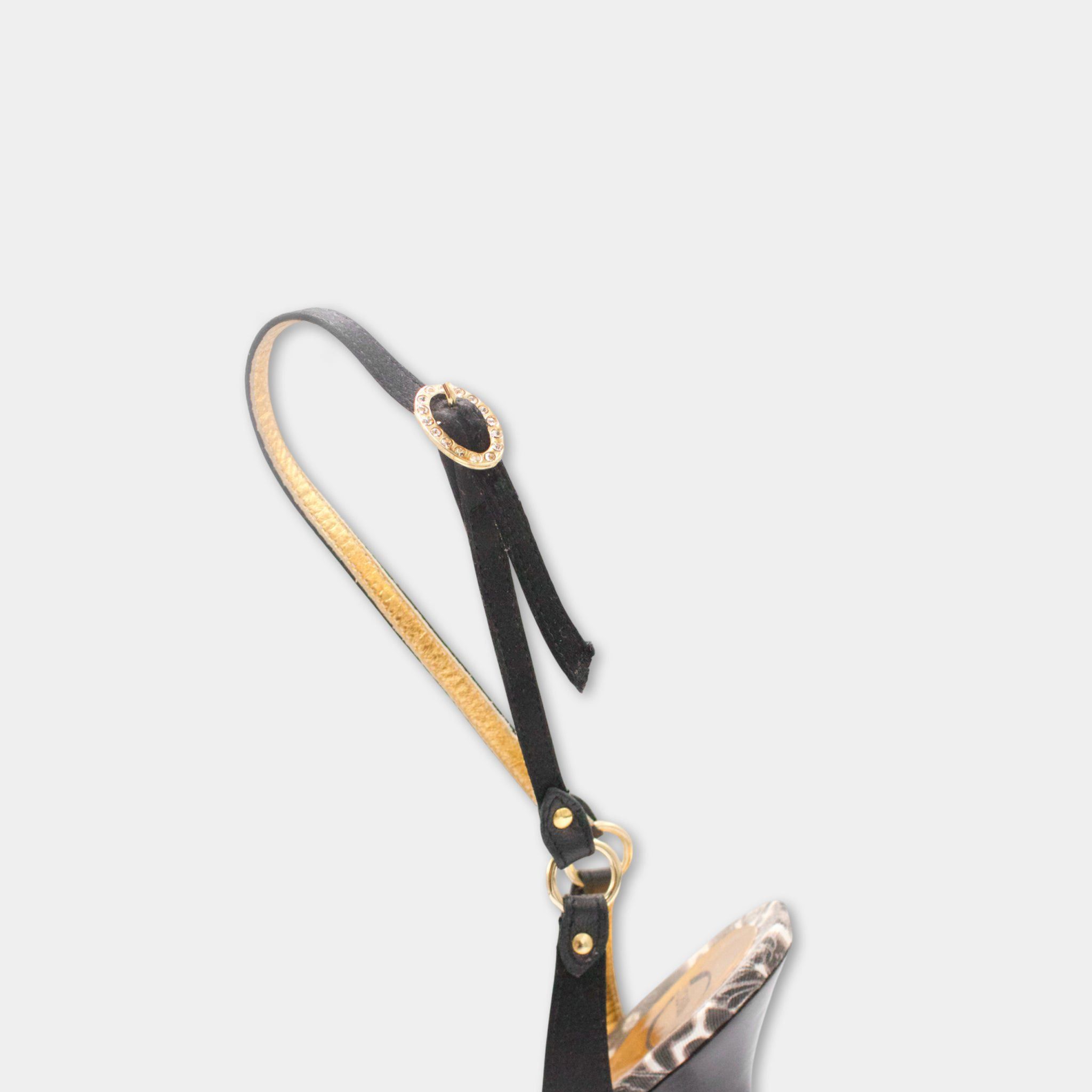 Just Cavalli Just Cavalli Text Heels Size US 9 / IT 39 - 4 Thumbnail